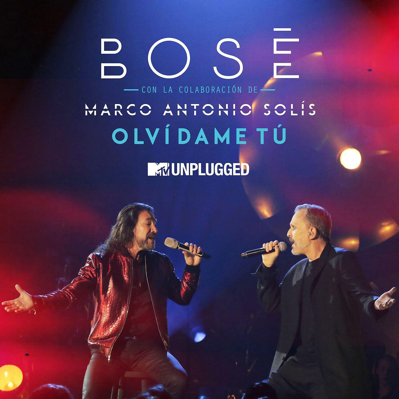 Релиз Olvídame tú (with Marco Antonio Solís) [MTV Unplugged]