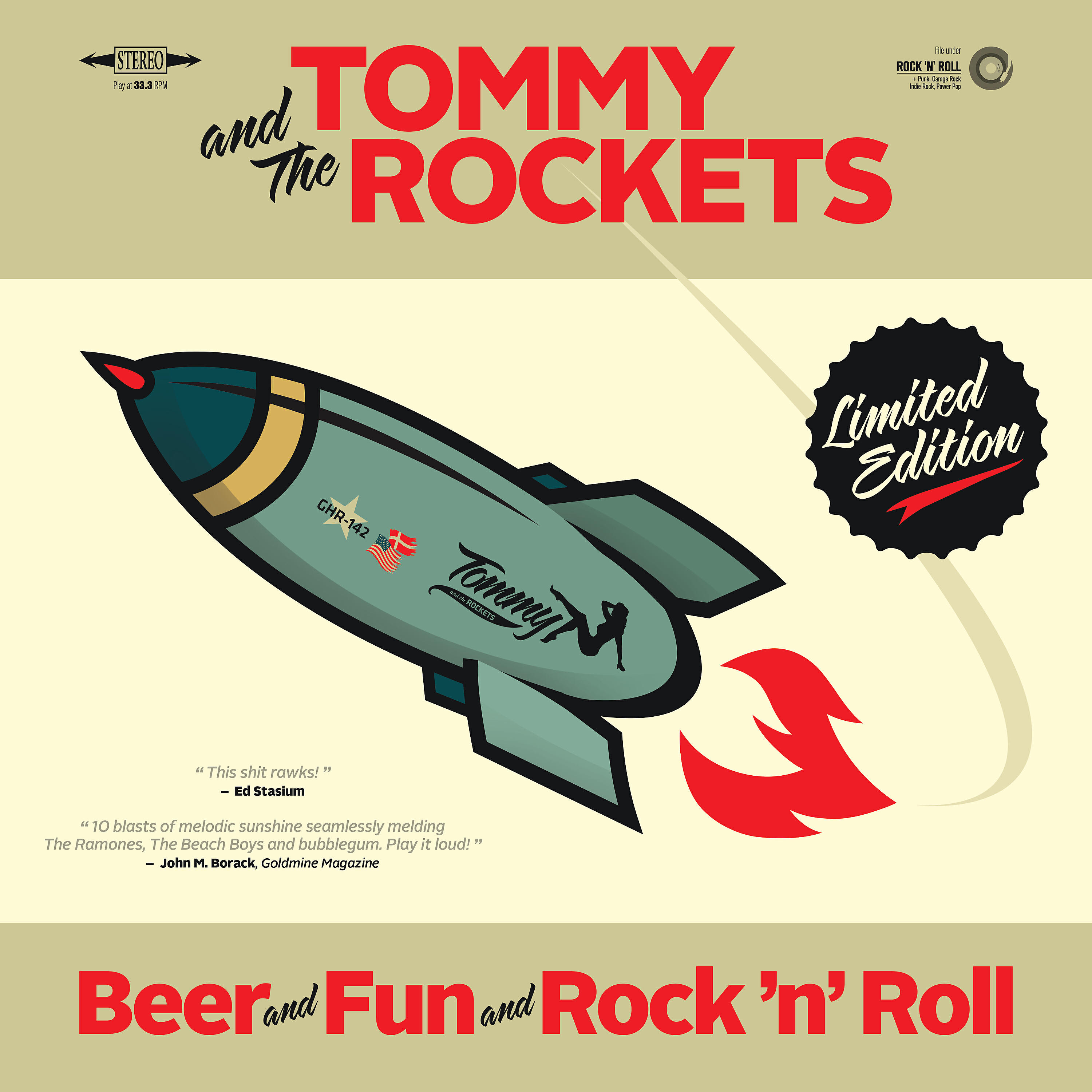 Релиз Beer and Fun and Rock 'n' Roll