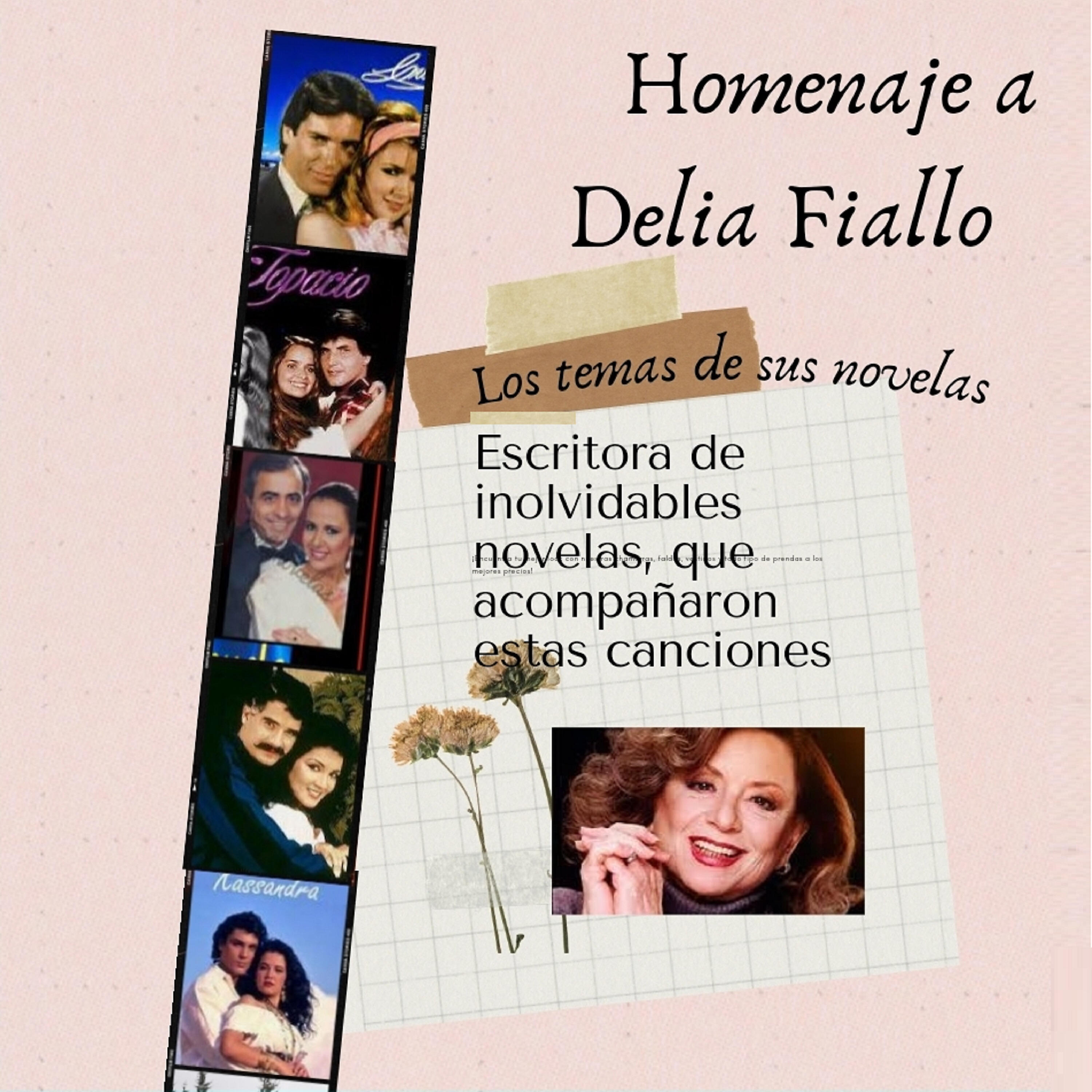 Релиз Homenaje a Delia Fiallo (Los Temas de Sus Novelas)