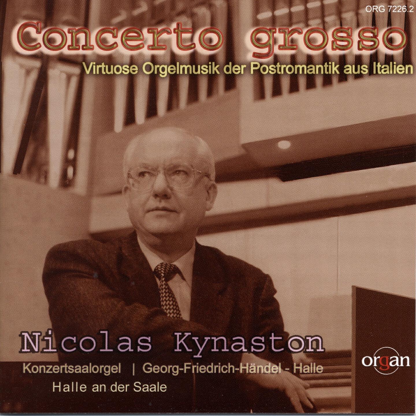 Релиз Concerto grosso: Virtuose Orgelmusik des Postromantik aus Italien