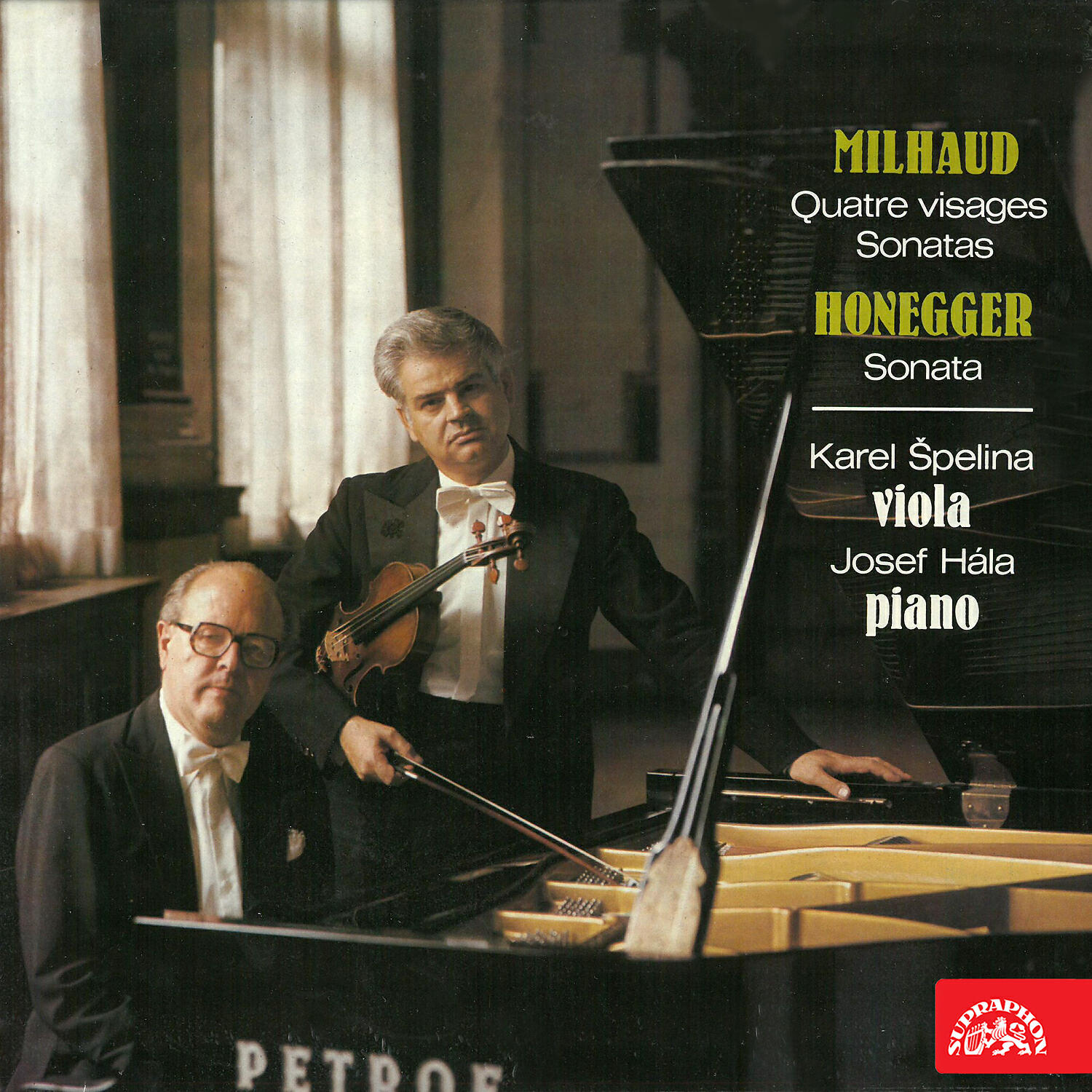 Релиз Milhaud: Sonatas, Quatre visages - Honegger|: Sonata