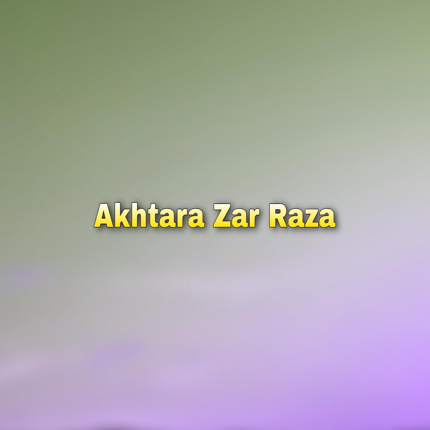 Релиз Akhtara Zar Raza