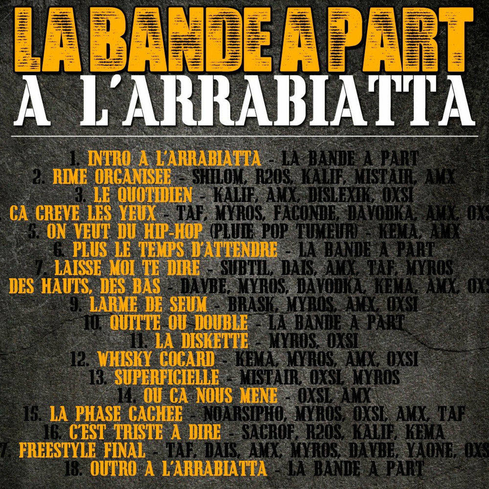 Релиз A l'Arrabiatta