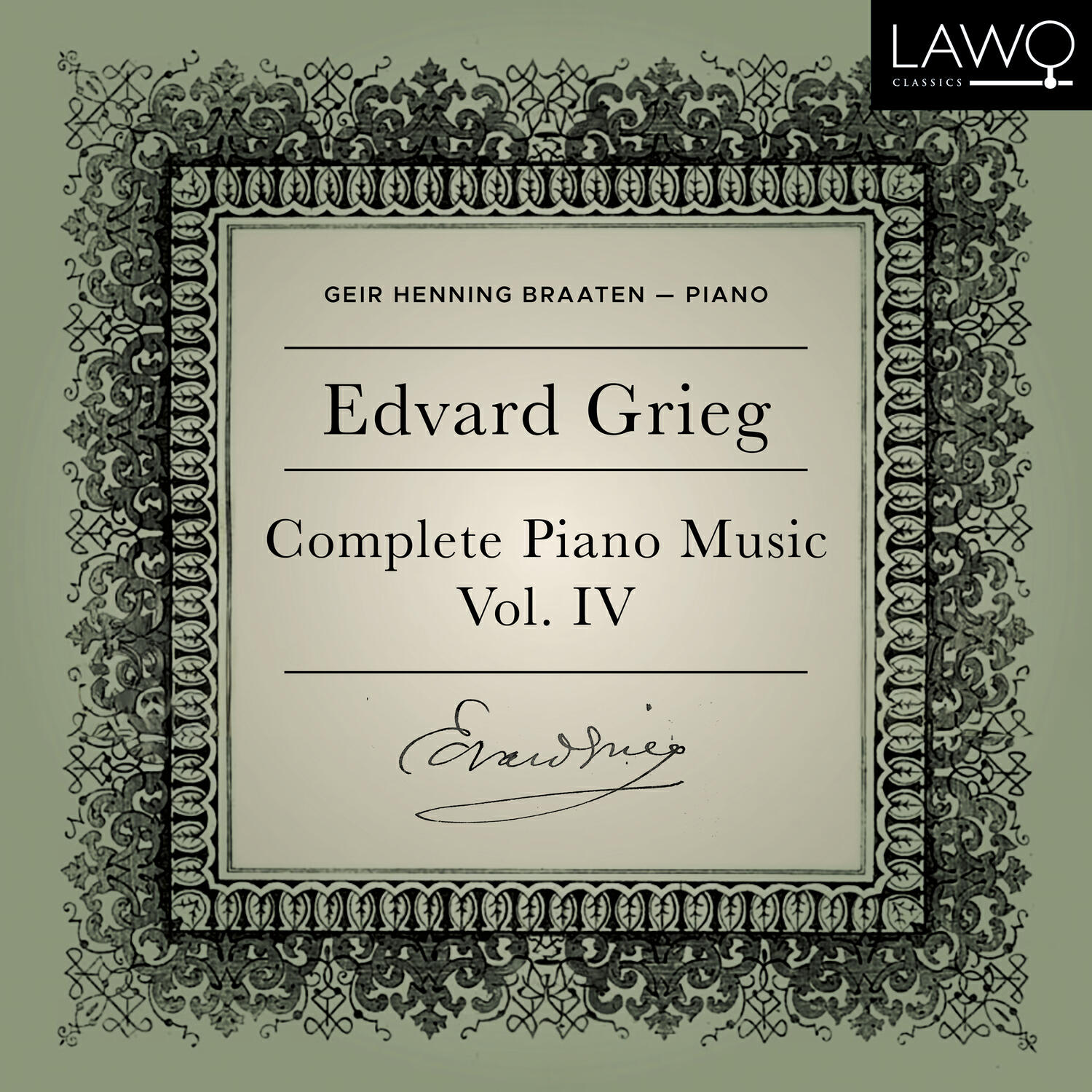 Релиз Edvard Grieg Complete Piano Music Vol. 4