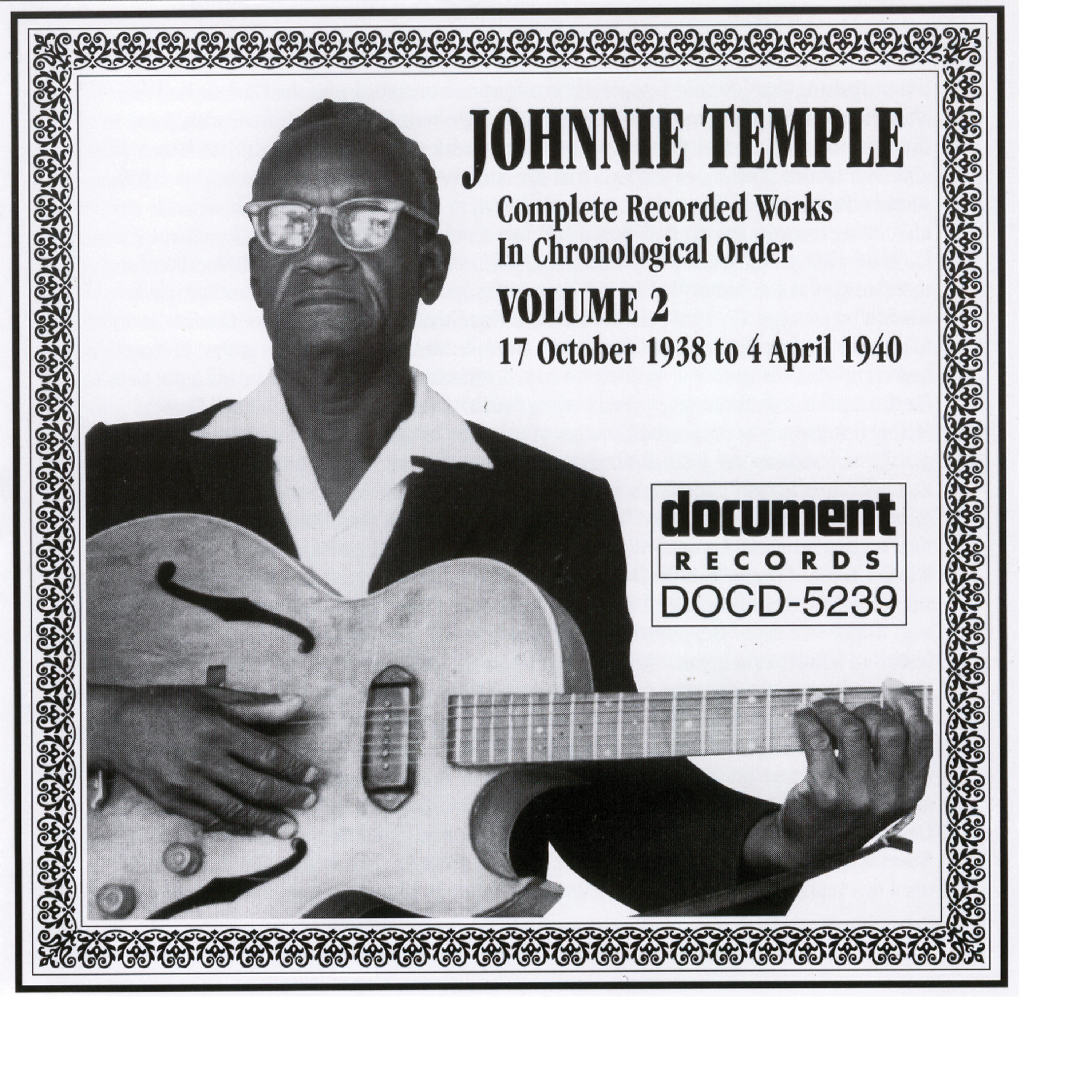 Релиз Johnnie Temple Vol. 2 1938-1940
