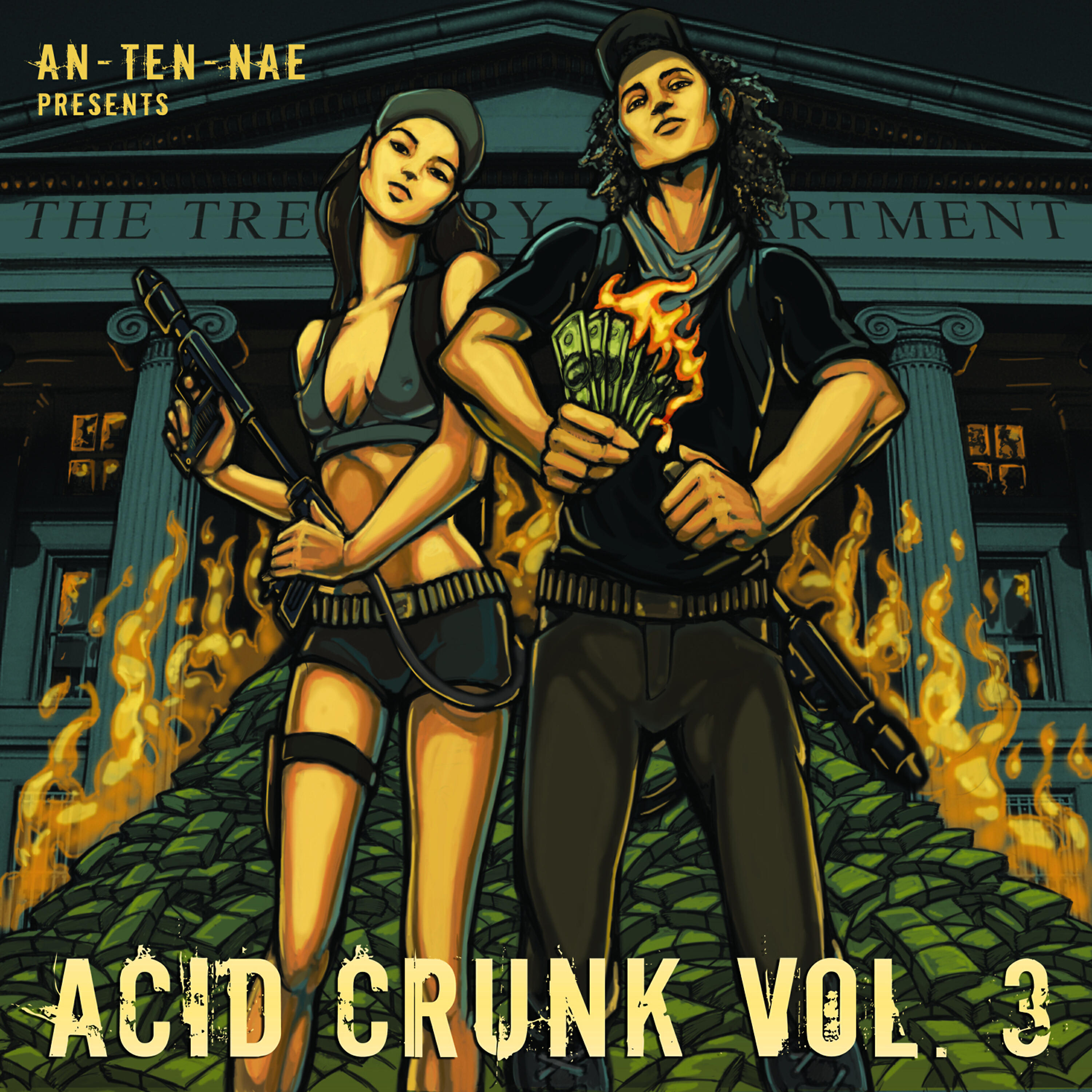 Релиз An-ten-nae Presents Acid Crunk, Vol. 3