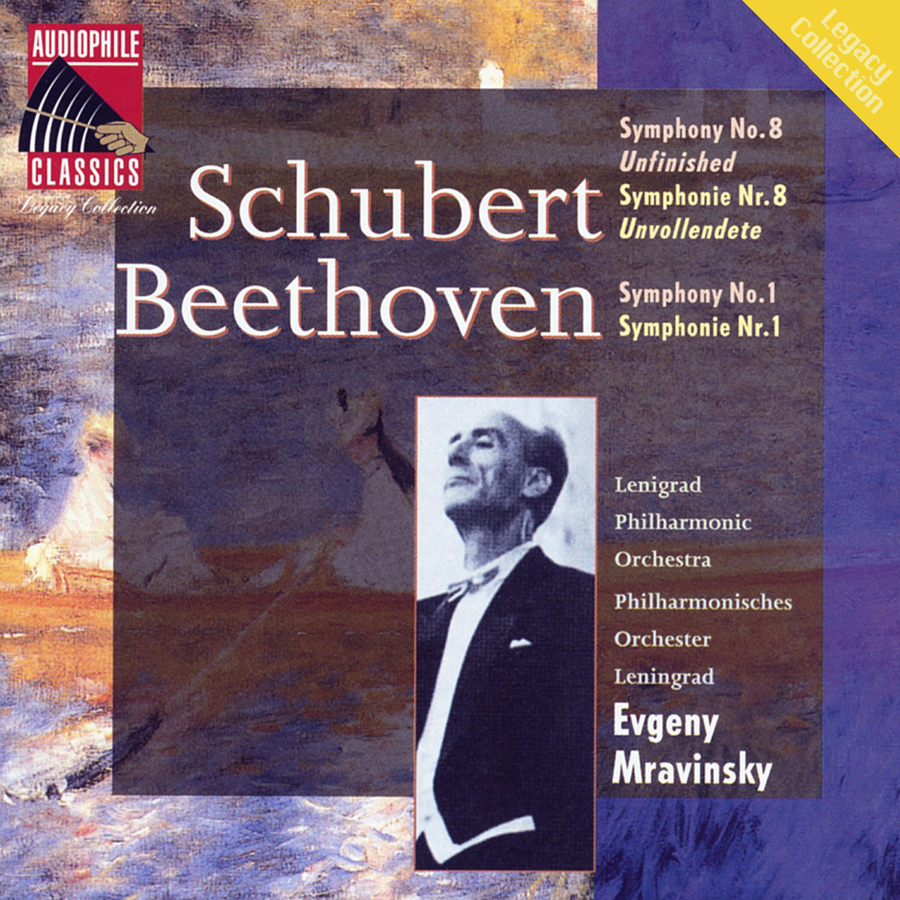 Релиз Schubert: Symphony No. 8 "Unfinished" - Beethoven: Symphony No. 1