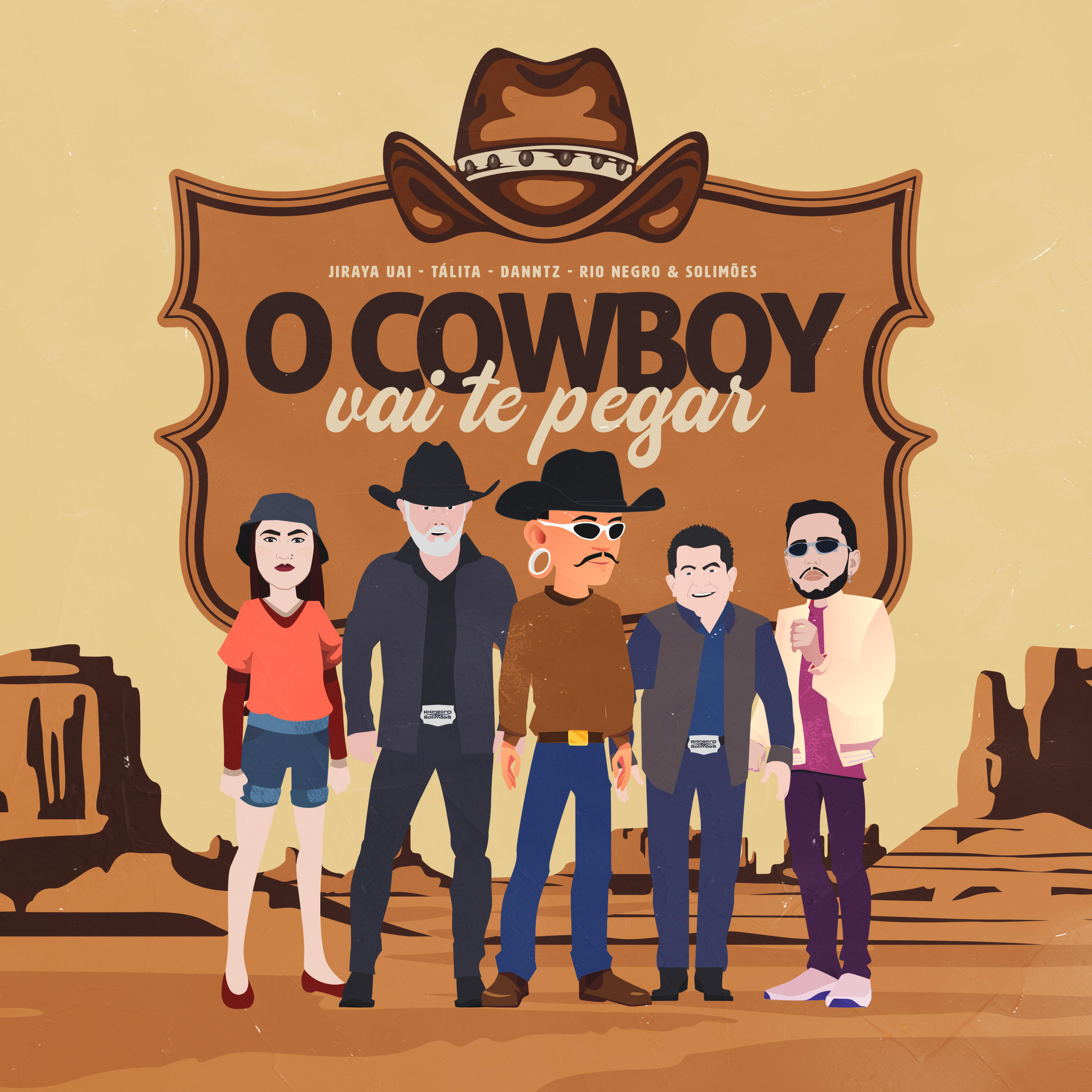 Релиз O Cowboy Vai Te Pegar Eletronejo