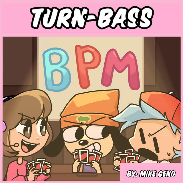 Релиз Turn-Bass (From "Friday Night Funkin, Parappa the Rapper, Scratchin' Melodii") [BPM Song]
