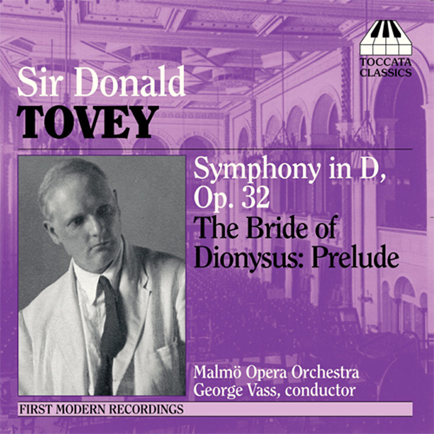 Релиз Tovey: Symphony in D Major / The Bride of Dionysus: Prelude