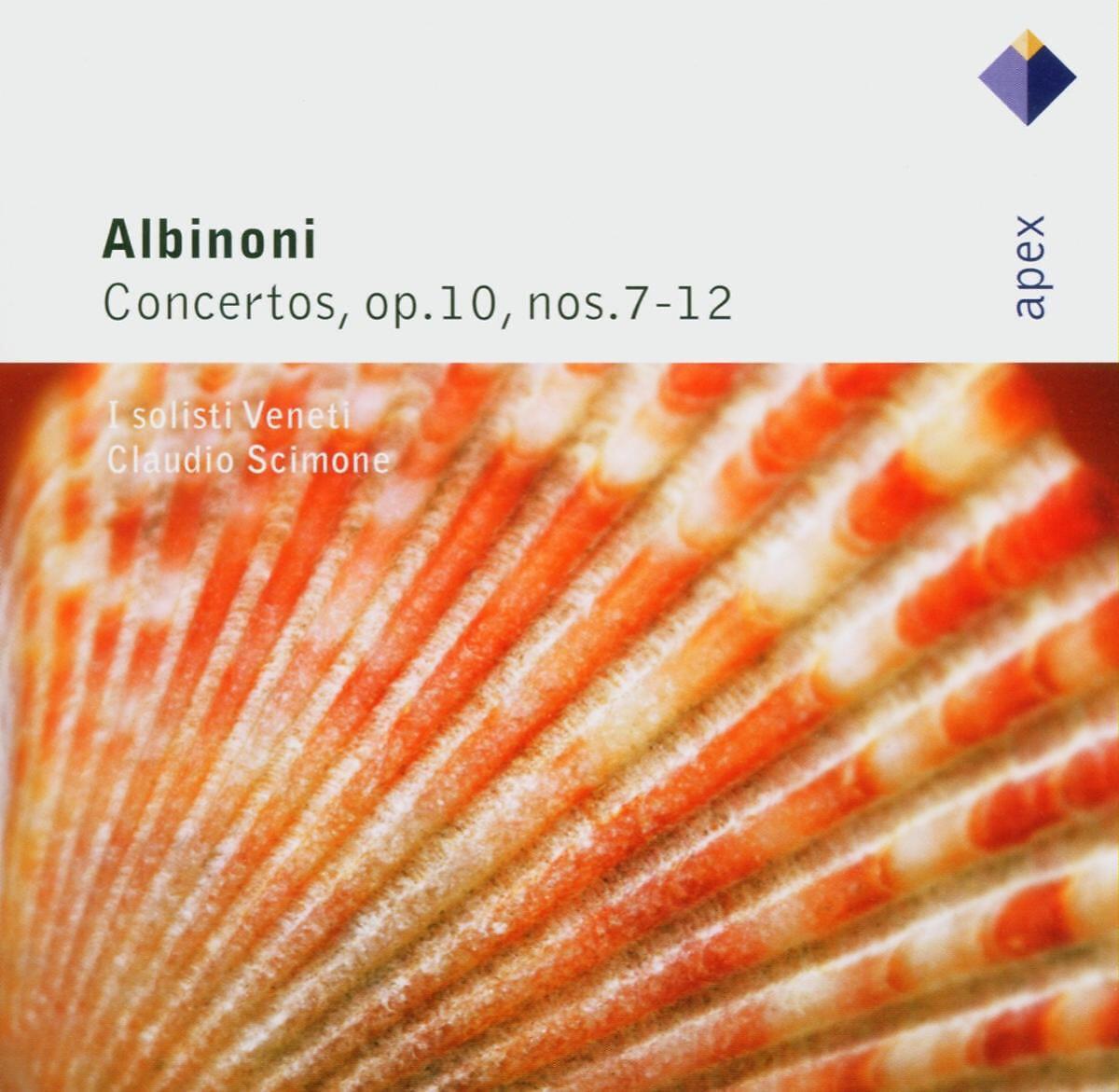 Релиз Albinoni : Concertos Op.10 Nos 1 - 6  -  Apex