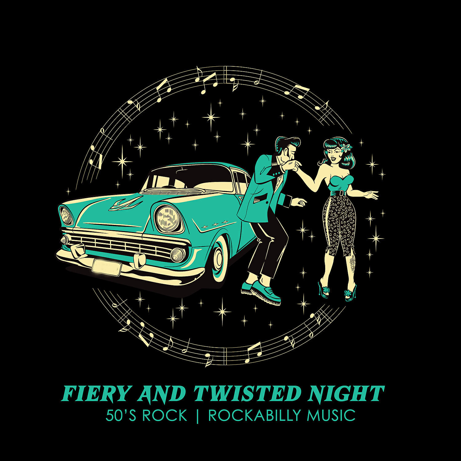 Релиз Fiery and Twisted Night - 50’s Rock, Rockabilly Music
