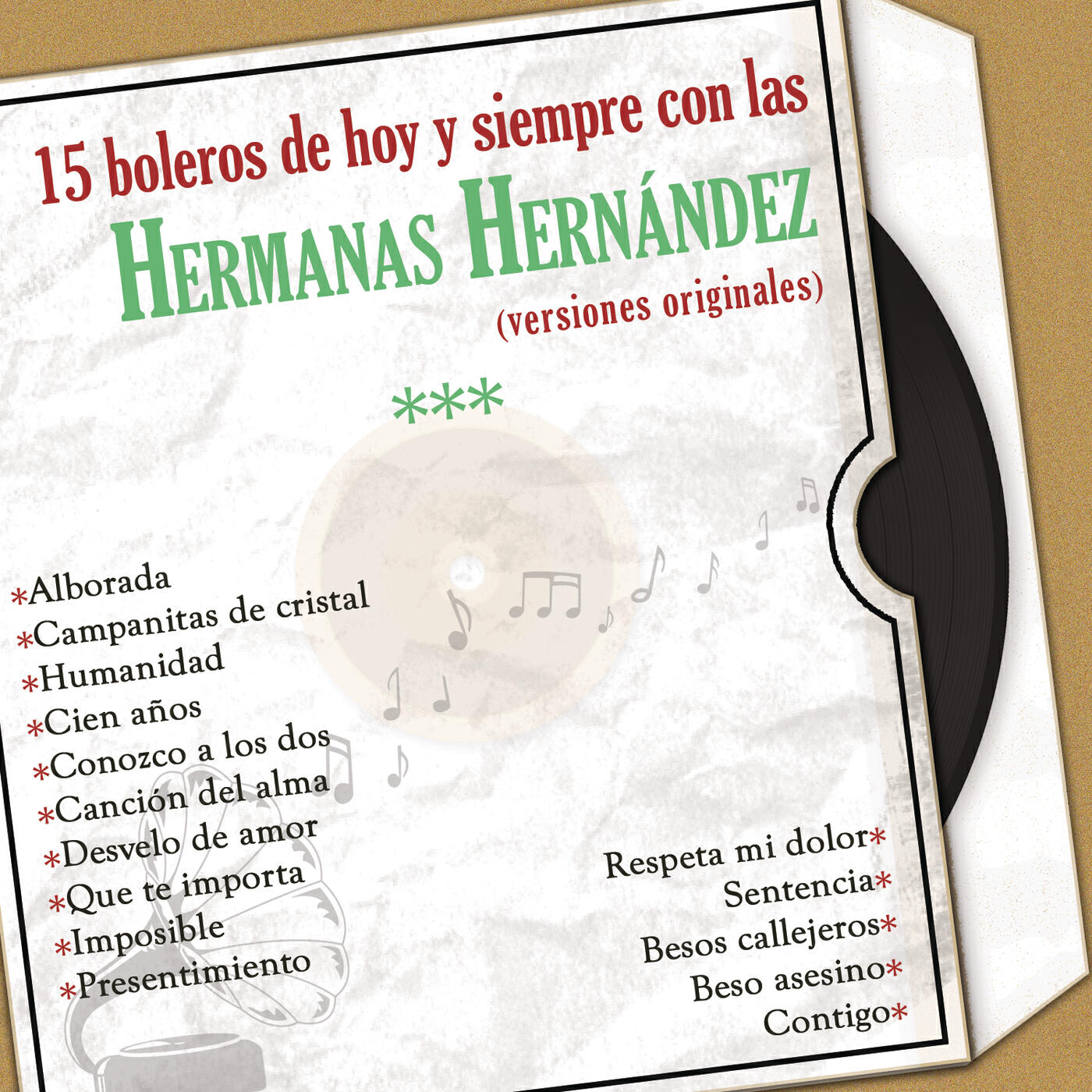 Релиз 15 Boleros de Hoy y Siempre Con las Hermanas Hernández  (Versiones Originales)
