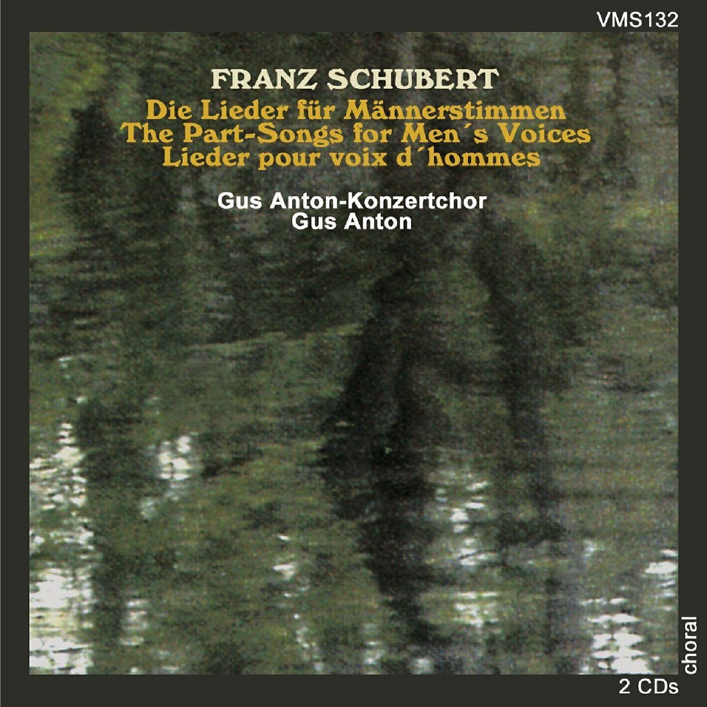 Релиз Schubert: Die Lieder für Männerstimmen