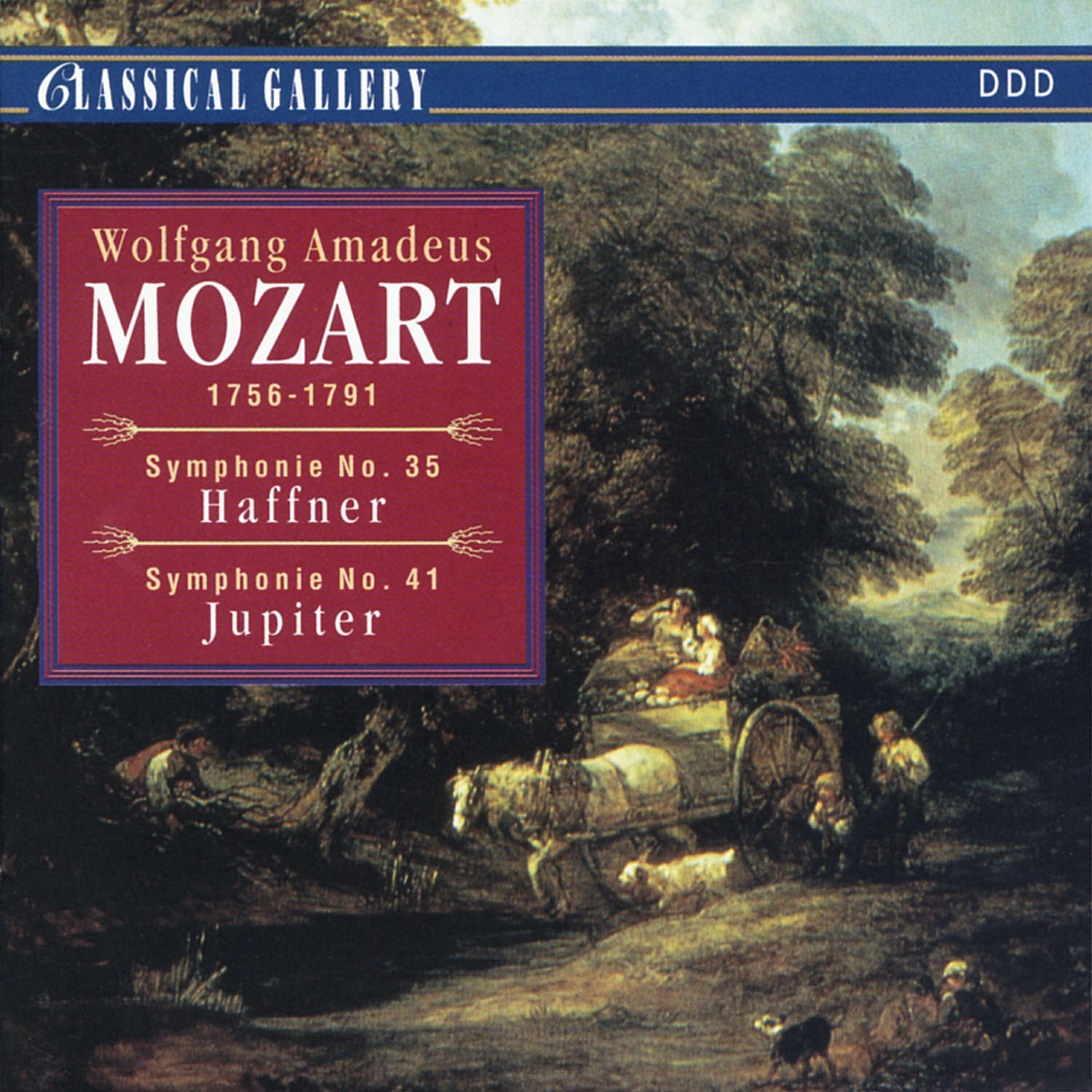 Релиз Mozart: Symphonies Nos. 35 "Haffner" & 41 "Jupiter"