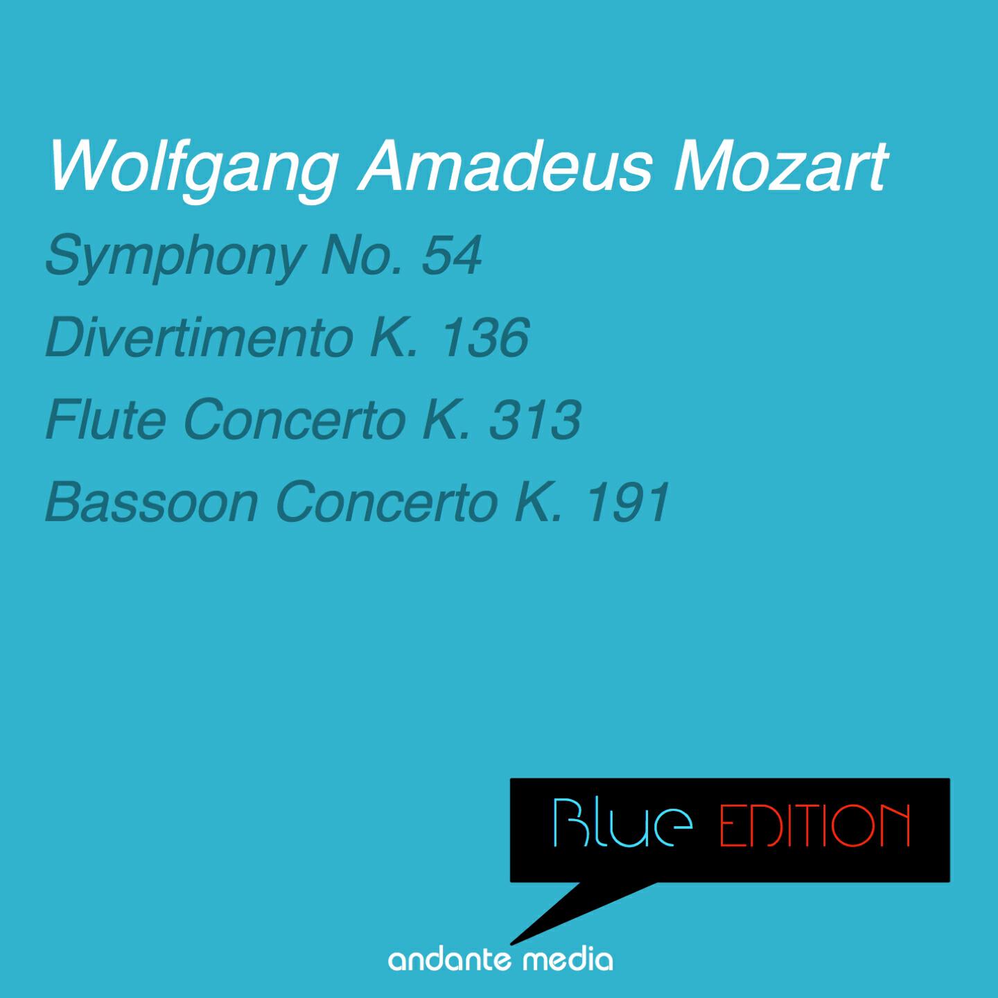 Релиз Blue Edition - Mozart: Symphony No. 54 in B-Flat Major