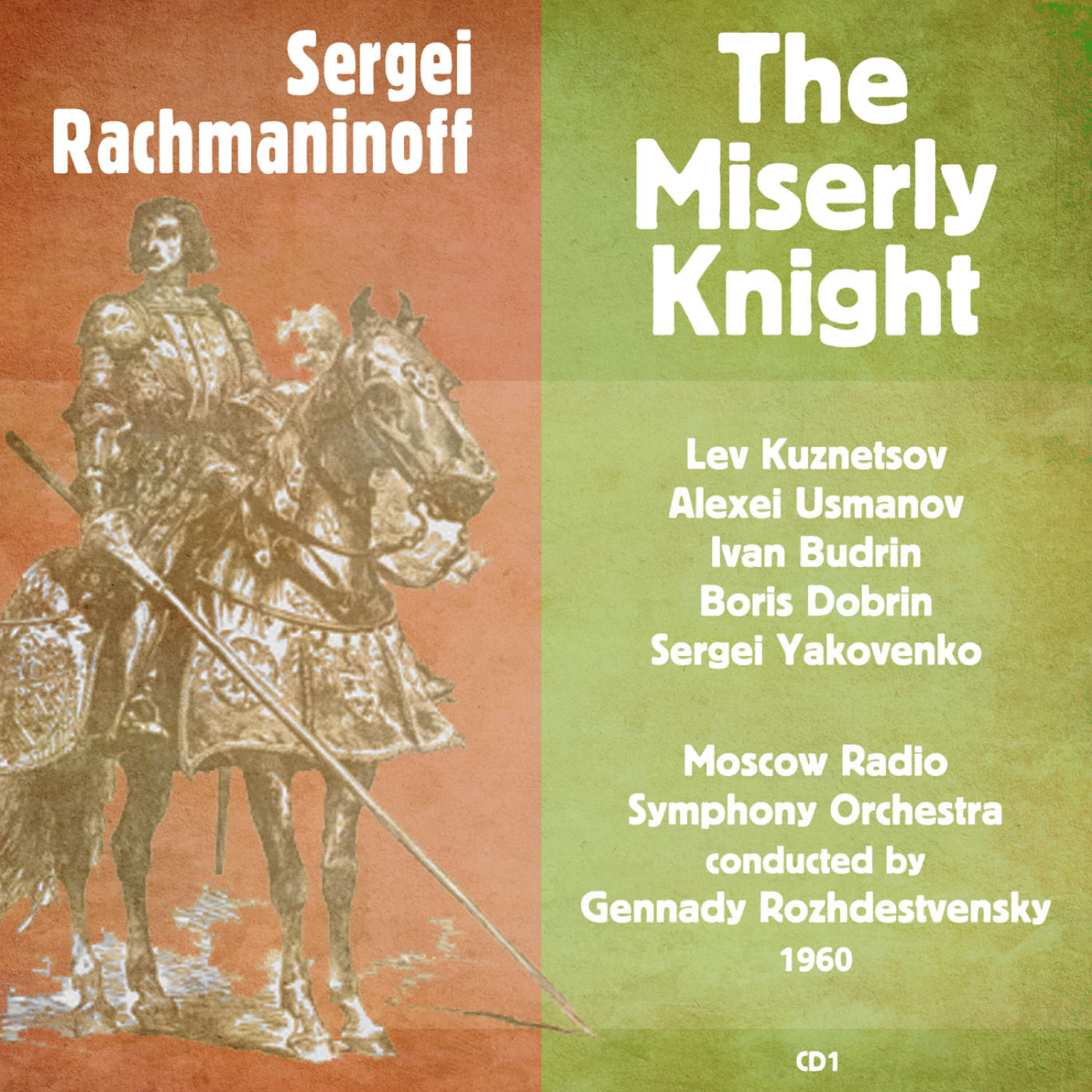 Релиз Sergei Rachmaninoff: The Miserly Knight [Скупой рыцарь] (1960), Volume 1