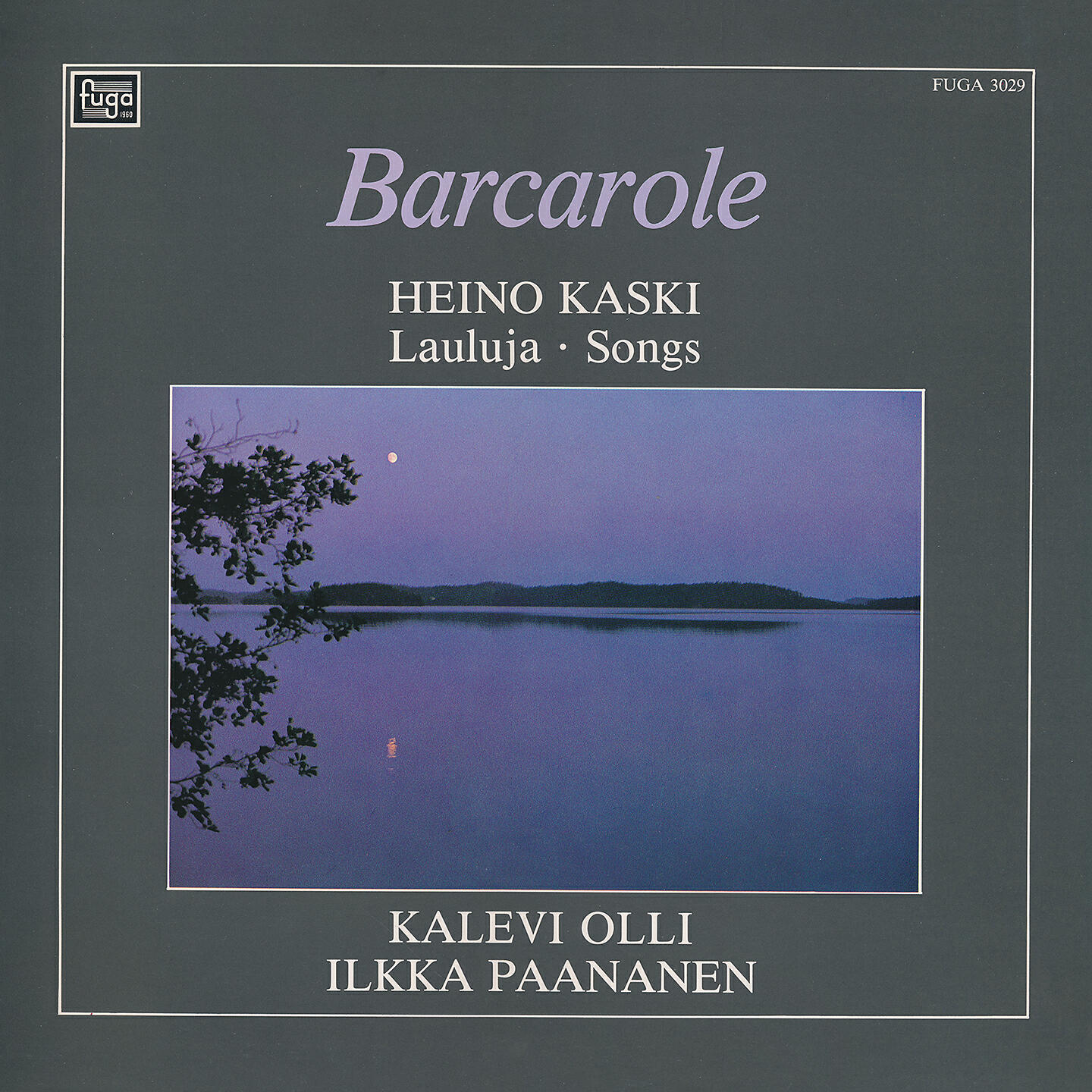 Релиз Barcarole - Heino Kaski Lauluja