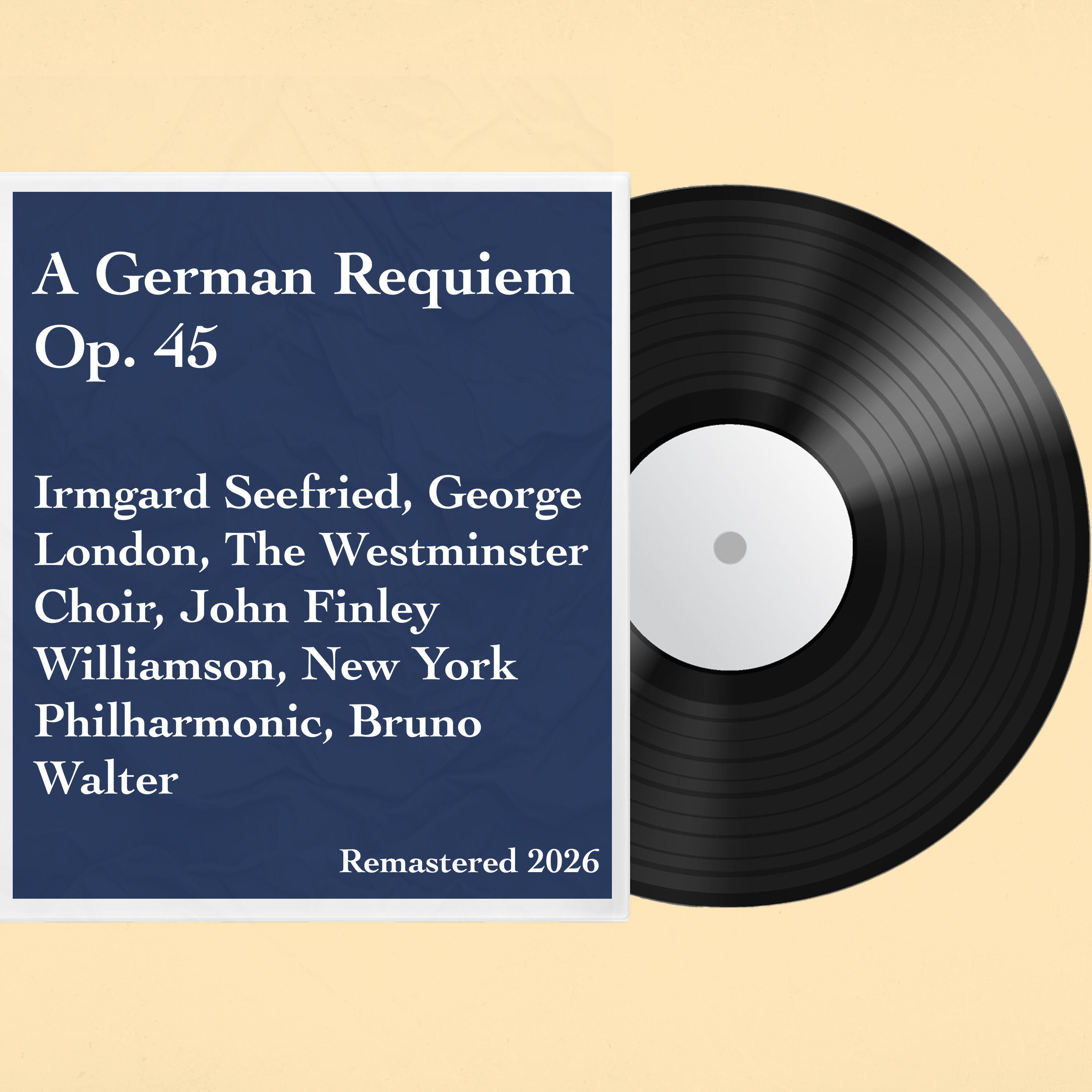 Релиз A German Requiem Op. 45