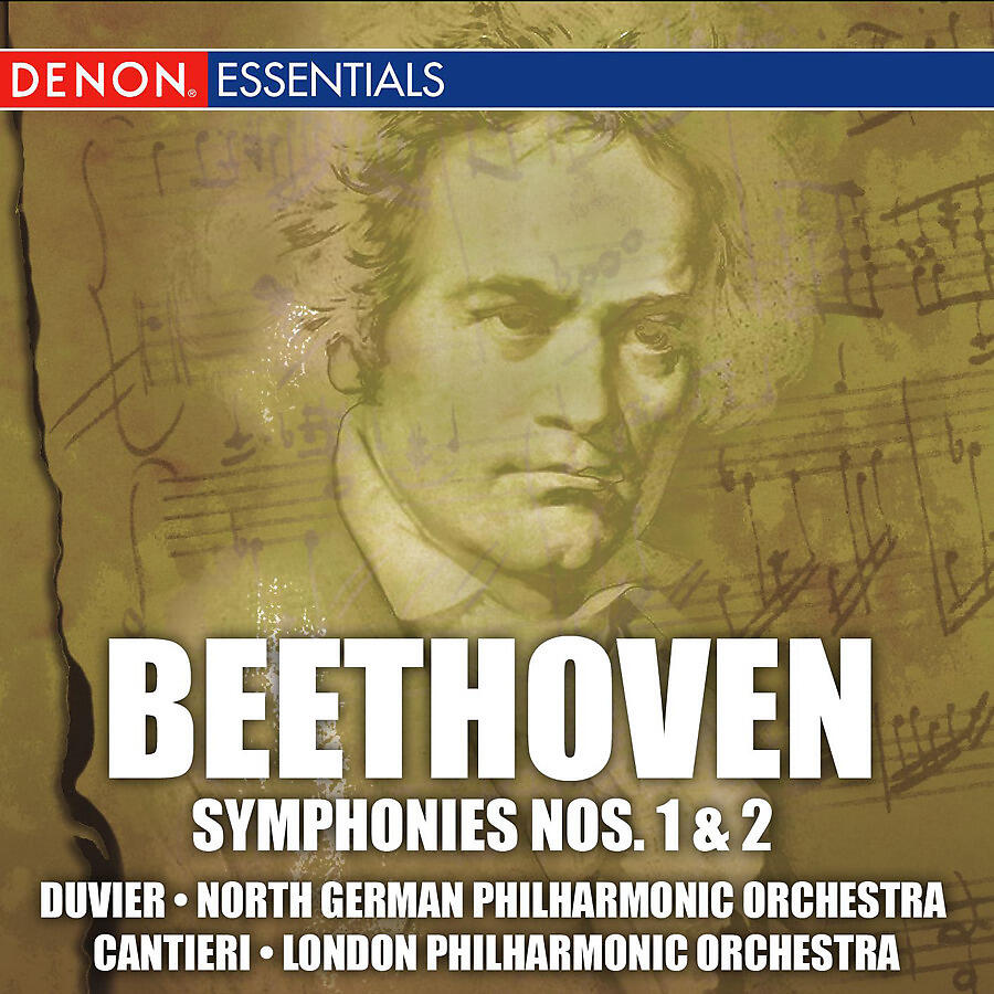 Релиз Beethoven: Symphonies 1 and 2; Egmont Overture