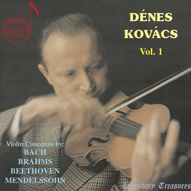 Релиз Dénes Kovács, Vol. 1: Violin Concertos