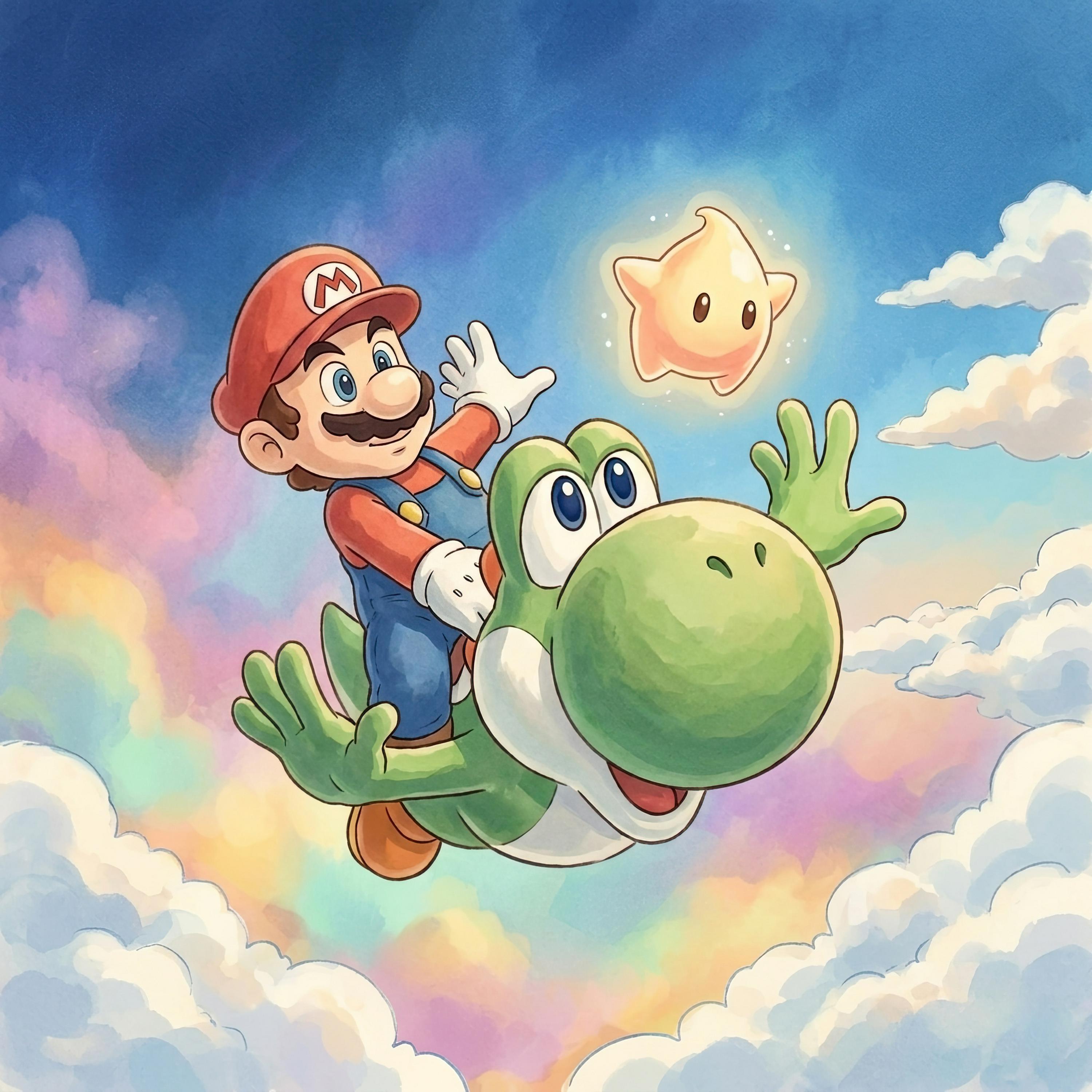 Релиз Yoshi Star Galaxy