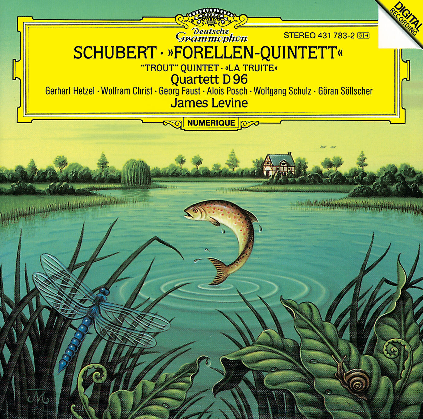 Релиз Schubert: Piano Quintet in A D 667 op.114 "The Trout"