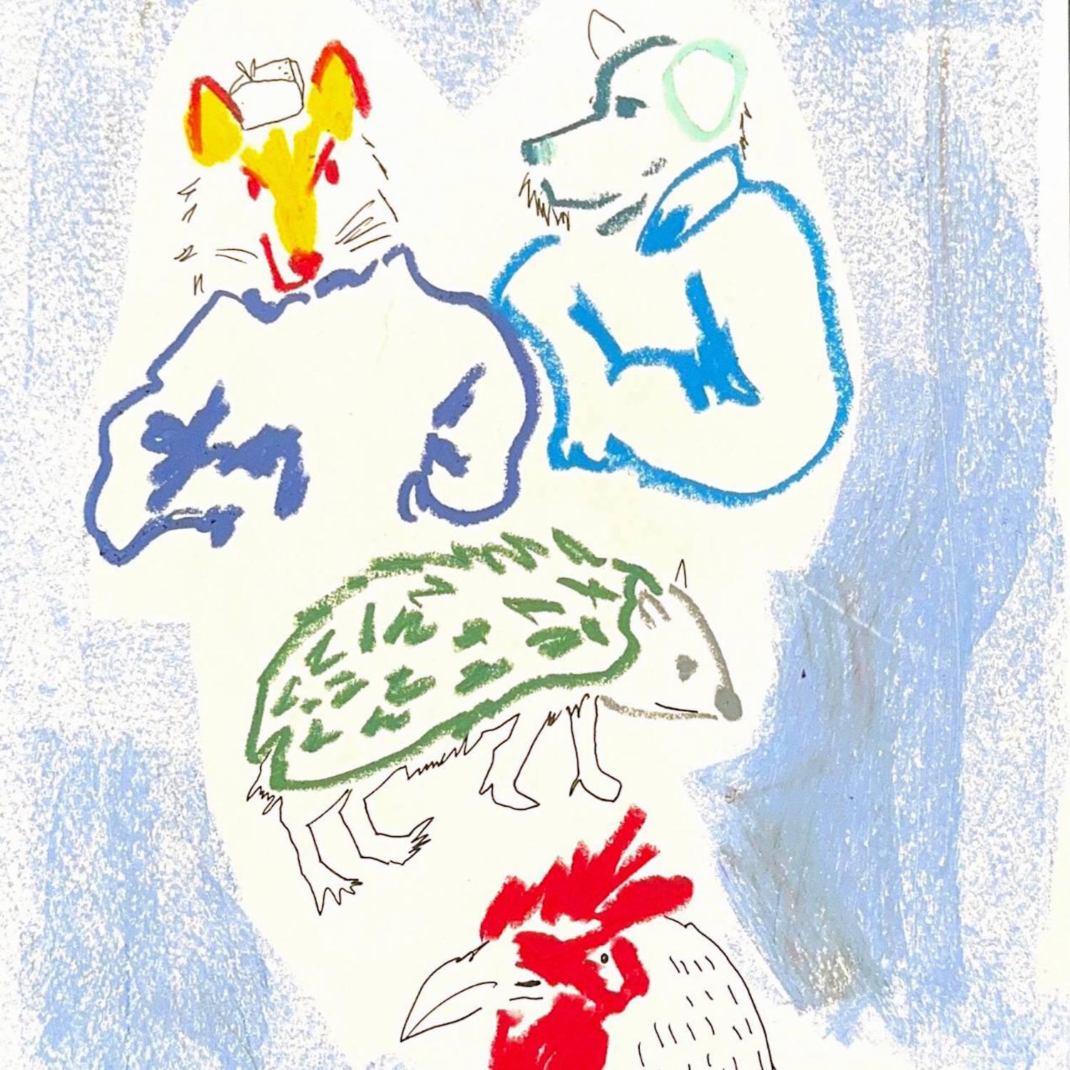 Релиз Пёс, лис, ёж и петух