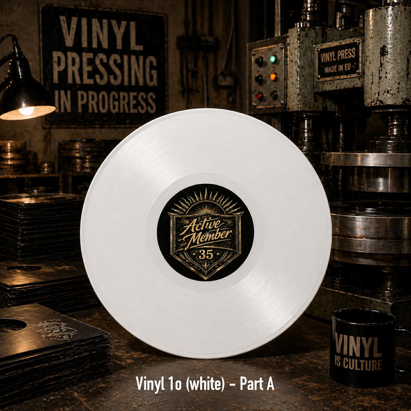 Релиз Vinyl 1o (White) - Part A