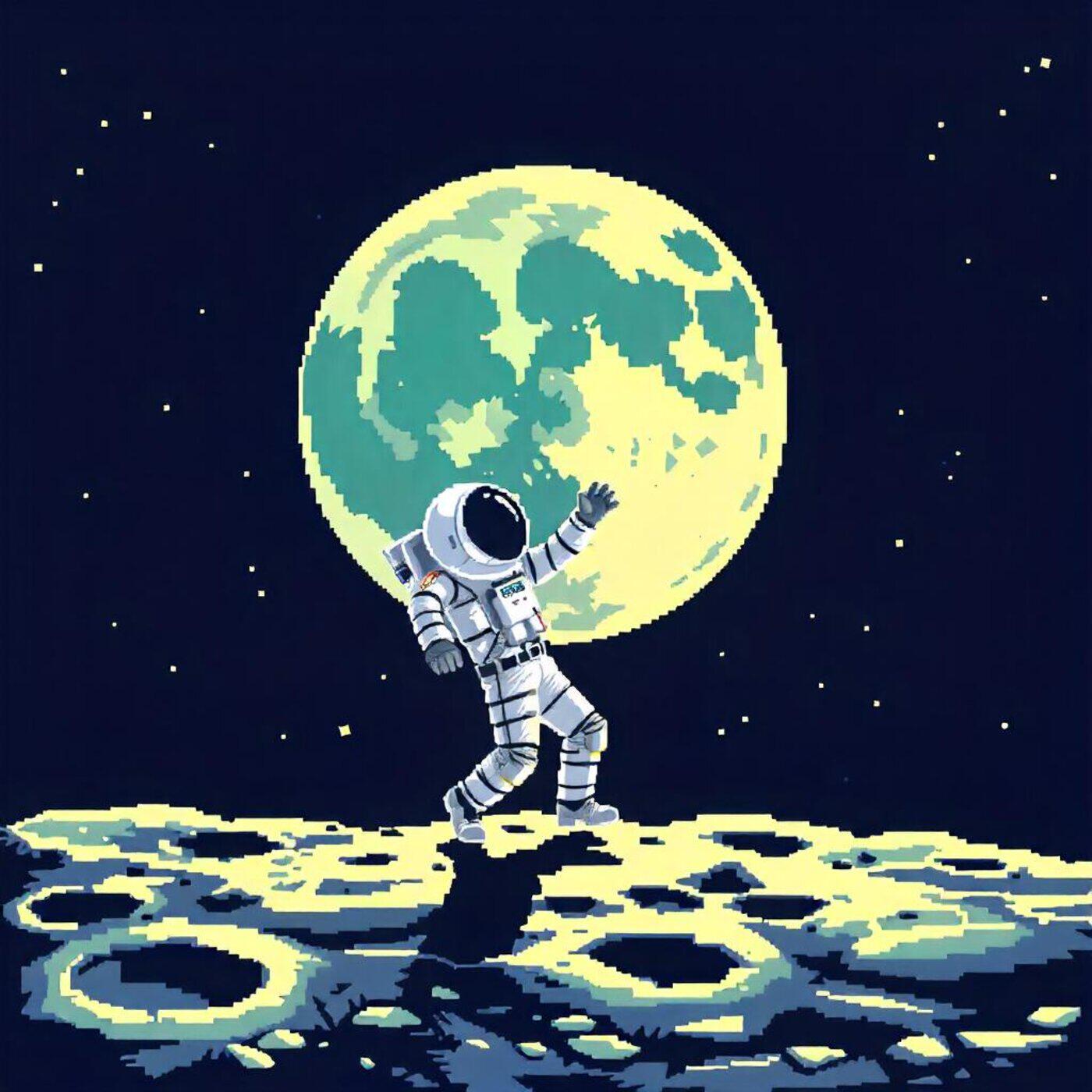 Релиз танец на луне