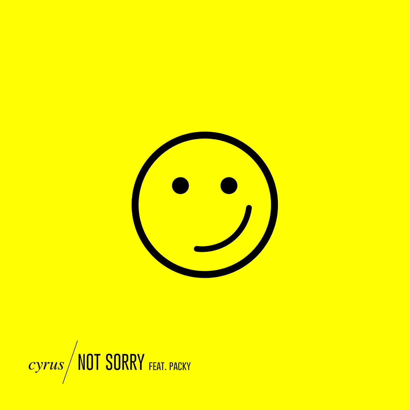 Релиз Not Sorry