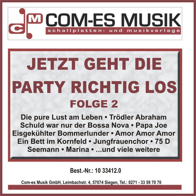 Релиз Jetzt geht die Party richtig los, Folge 2
