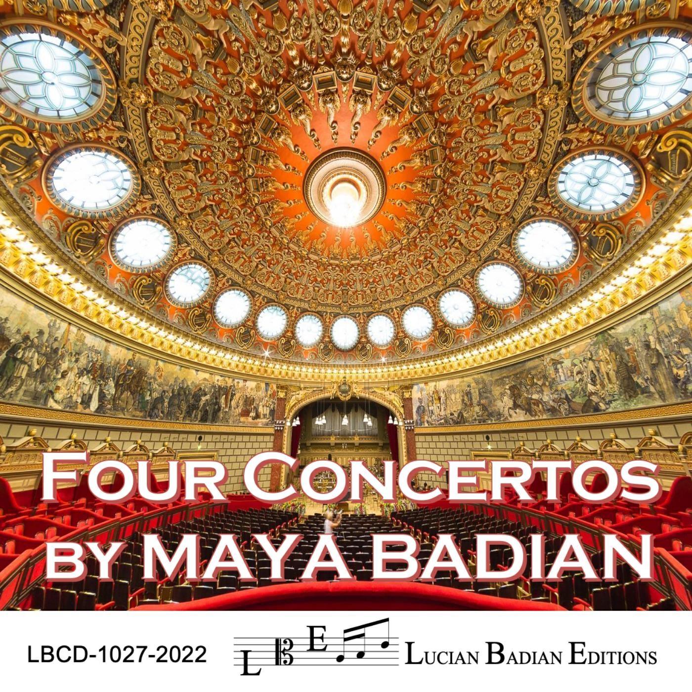 Релиз Four Concertos by Maya Badian (Live)