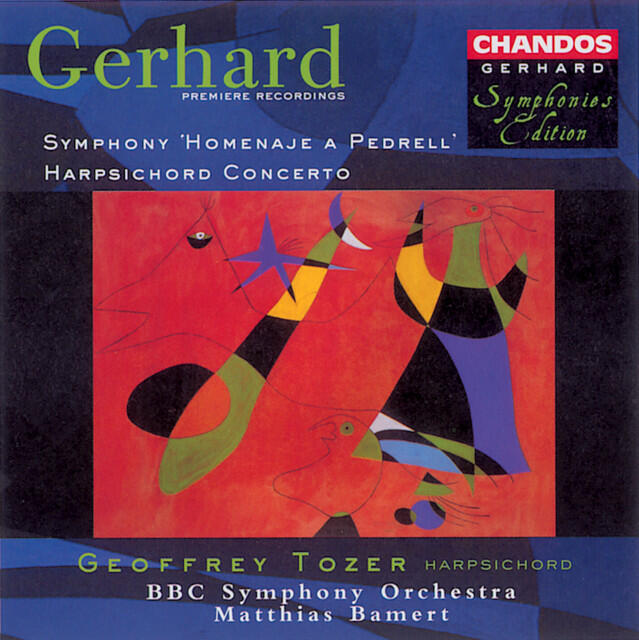 Релиз Gerhard: Homenaje a Pedrell - Harpsichord Concerto