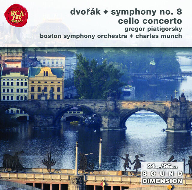Постер альбома Dvorak Symphony No. 8; Cello Concerto