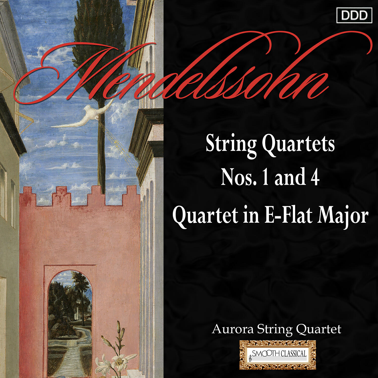 Релиз Mendelssohn: String Quartets Nos. 1 and 4 - Quartet in E-Flat Major