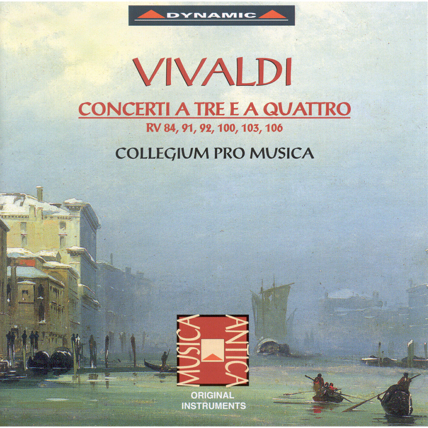 Релиз Vivaldi, A.: Chamber Concertos, Rv 84, 91, 92, 100, 103 and 106