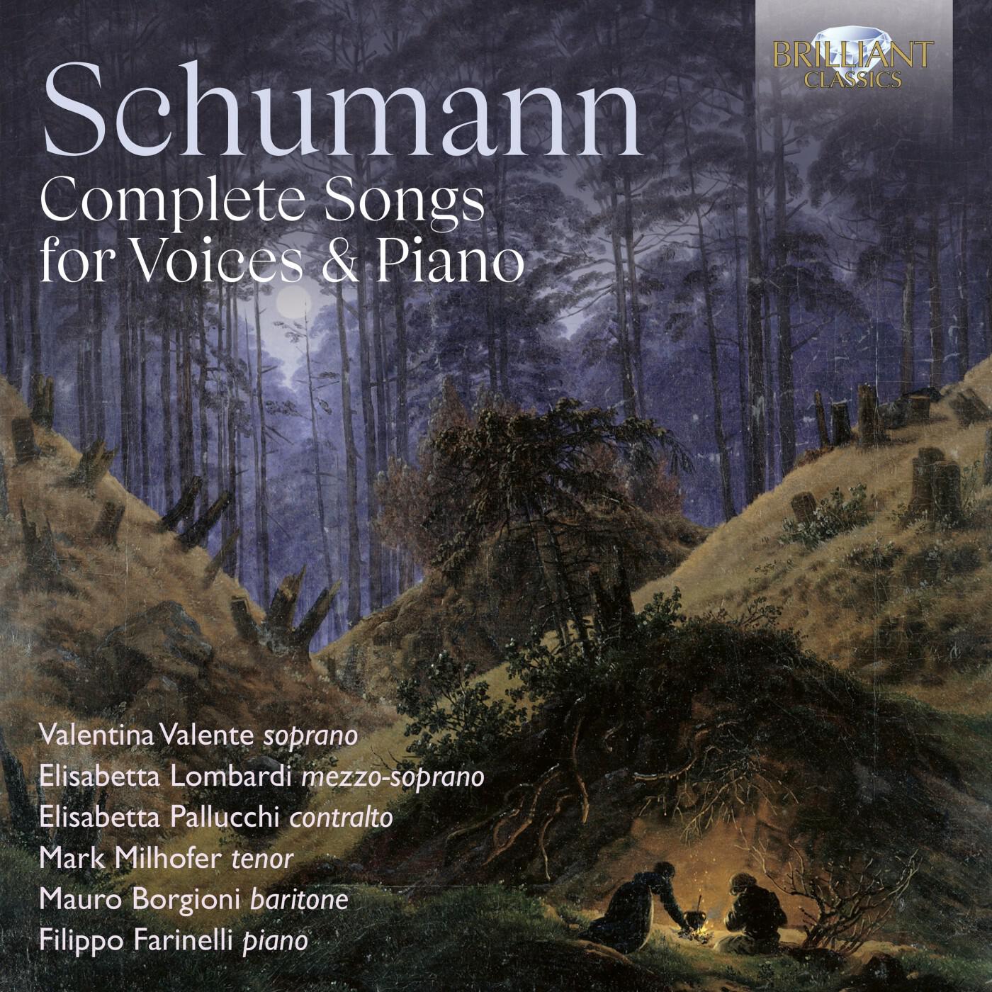 Постер альбома Schumann: Complete Songs for Voices & Piano