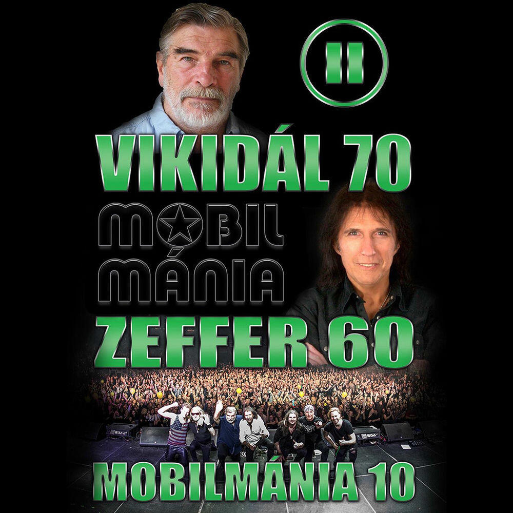 Релиз Vikidál 70 / Zeffer 60 / Mobilmánia 10 - II. (Live)
