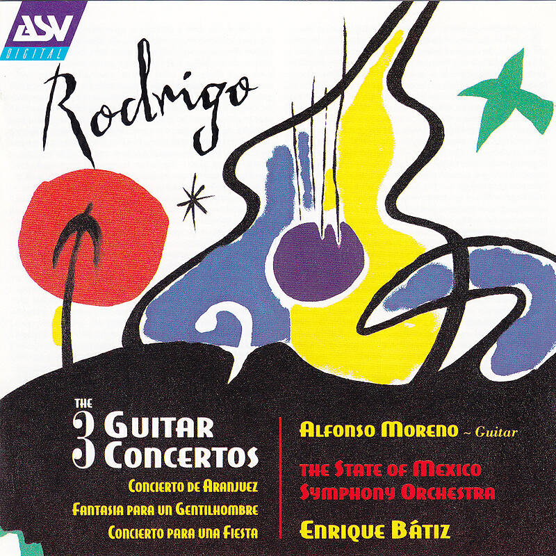 Релиз Rodrigo: The 3 Guitar Concertos - Concierto de Aranjuez; Fantasía para un Gentilhombre; Concierto para una Fiesta