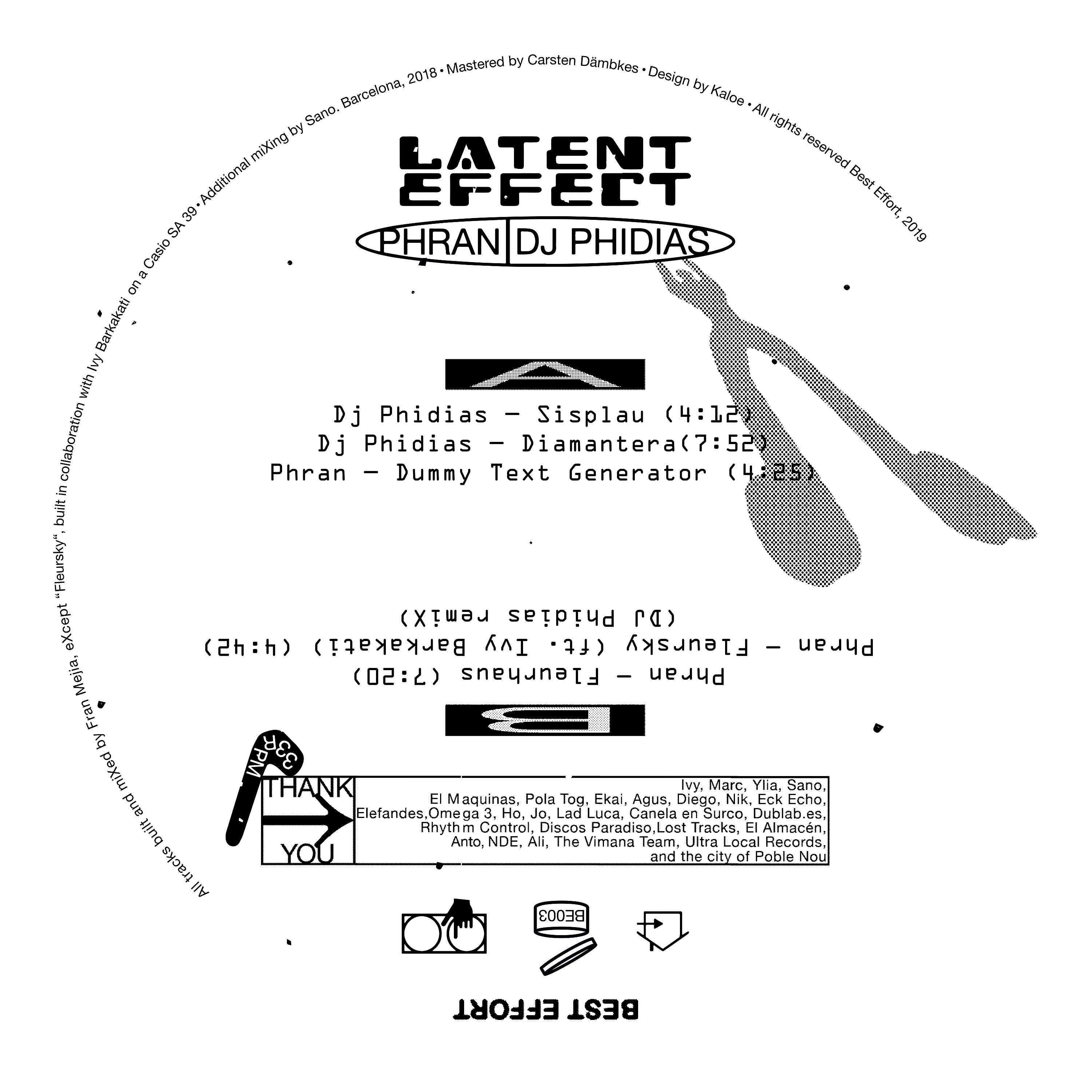 Релиз Latent Effect