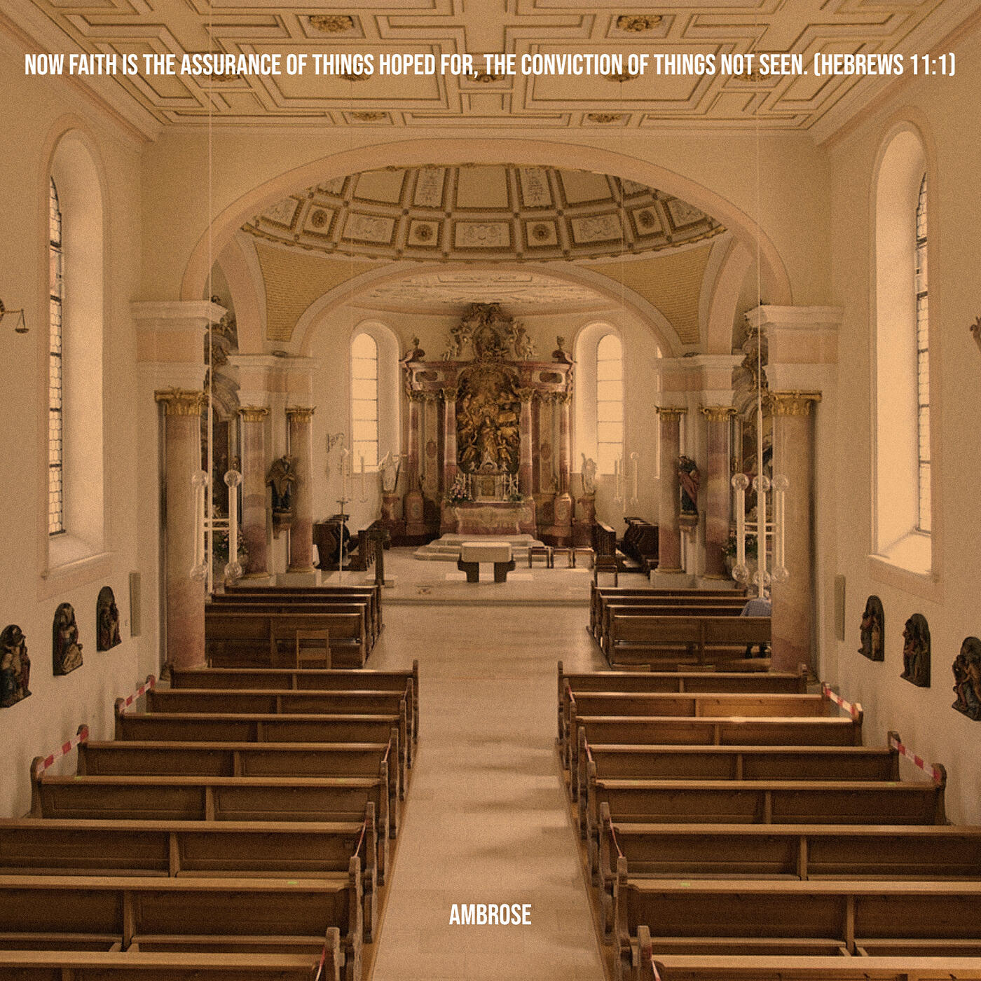 Релиз Now Faith Is the Assurance of Things Hoped for, the Conviction of Things Not Seen. (Hebrews 11:1)