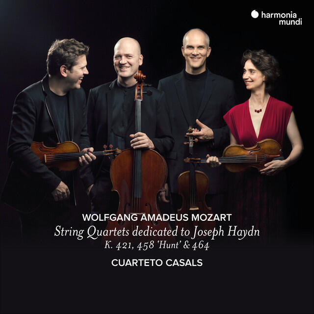 Релиз Mozart: String Quartets dedicated to Joseph Haydn K. 421, 458 'Hunt', 464