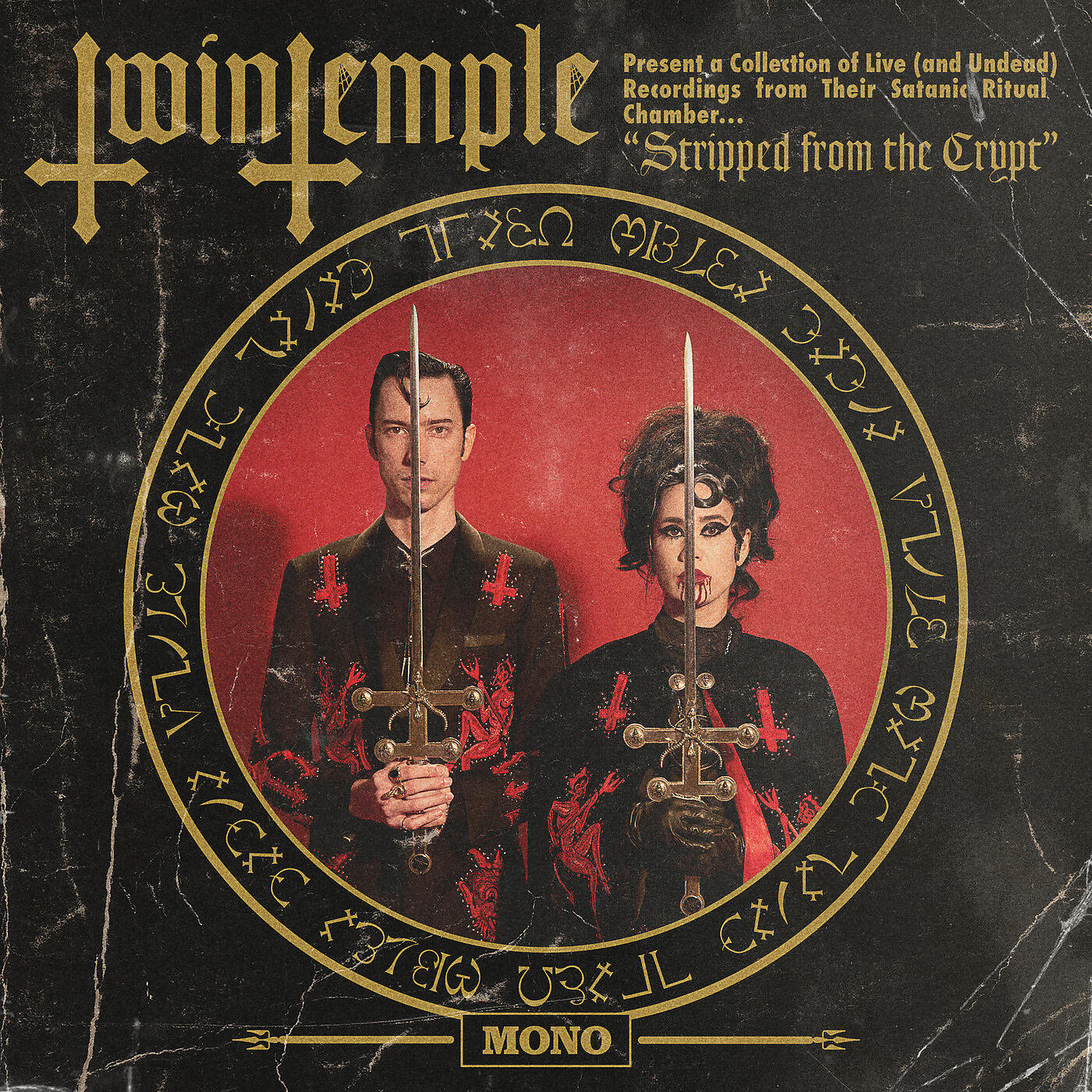 Релиз Twin Temple Present a Collection of Live (And Undead) Recordings from Their Satanic Ritual Chamber… Stripped from the Crypt
