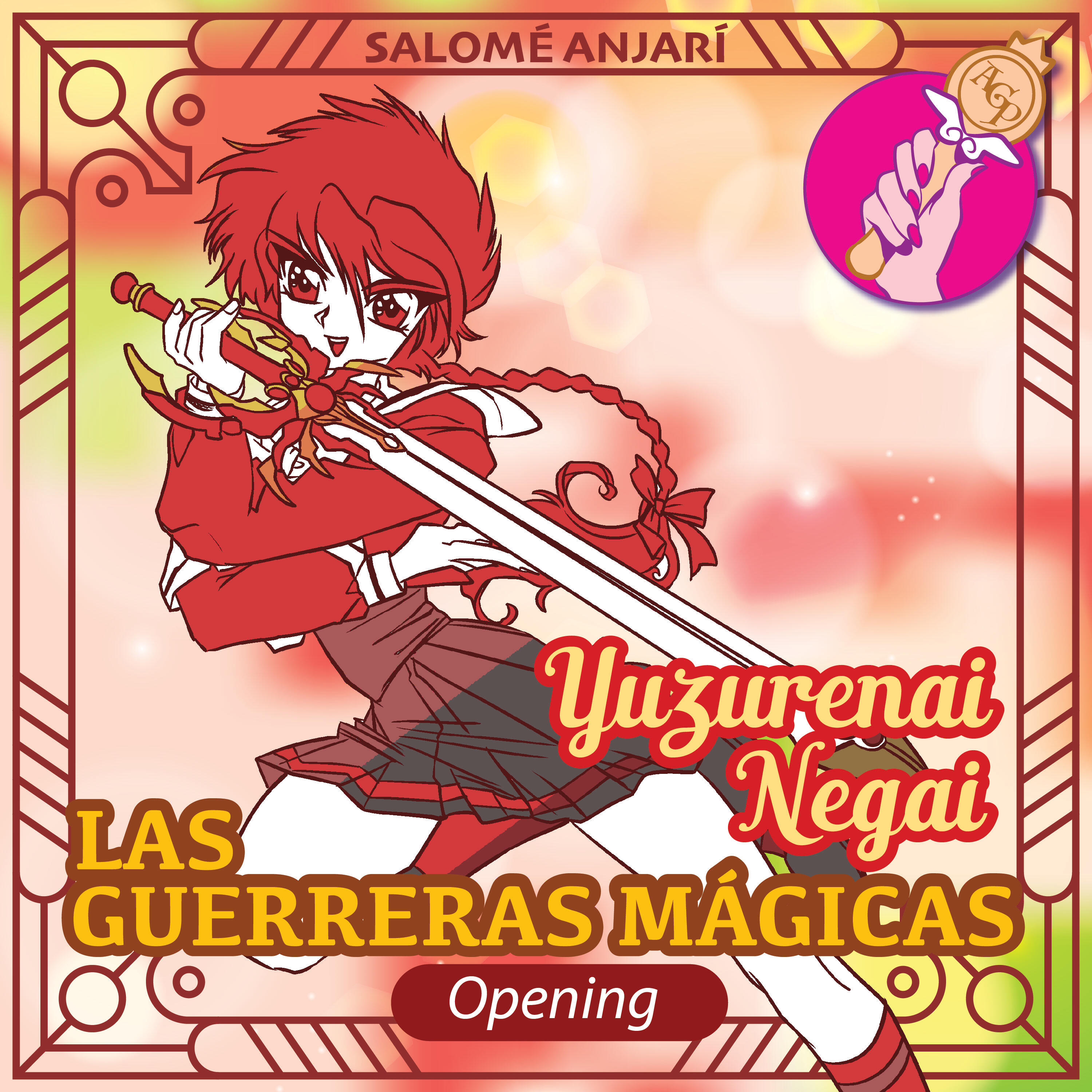 Релиз Yuzurenai Negai (Las Guerreras Mágicas Opening)