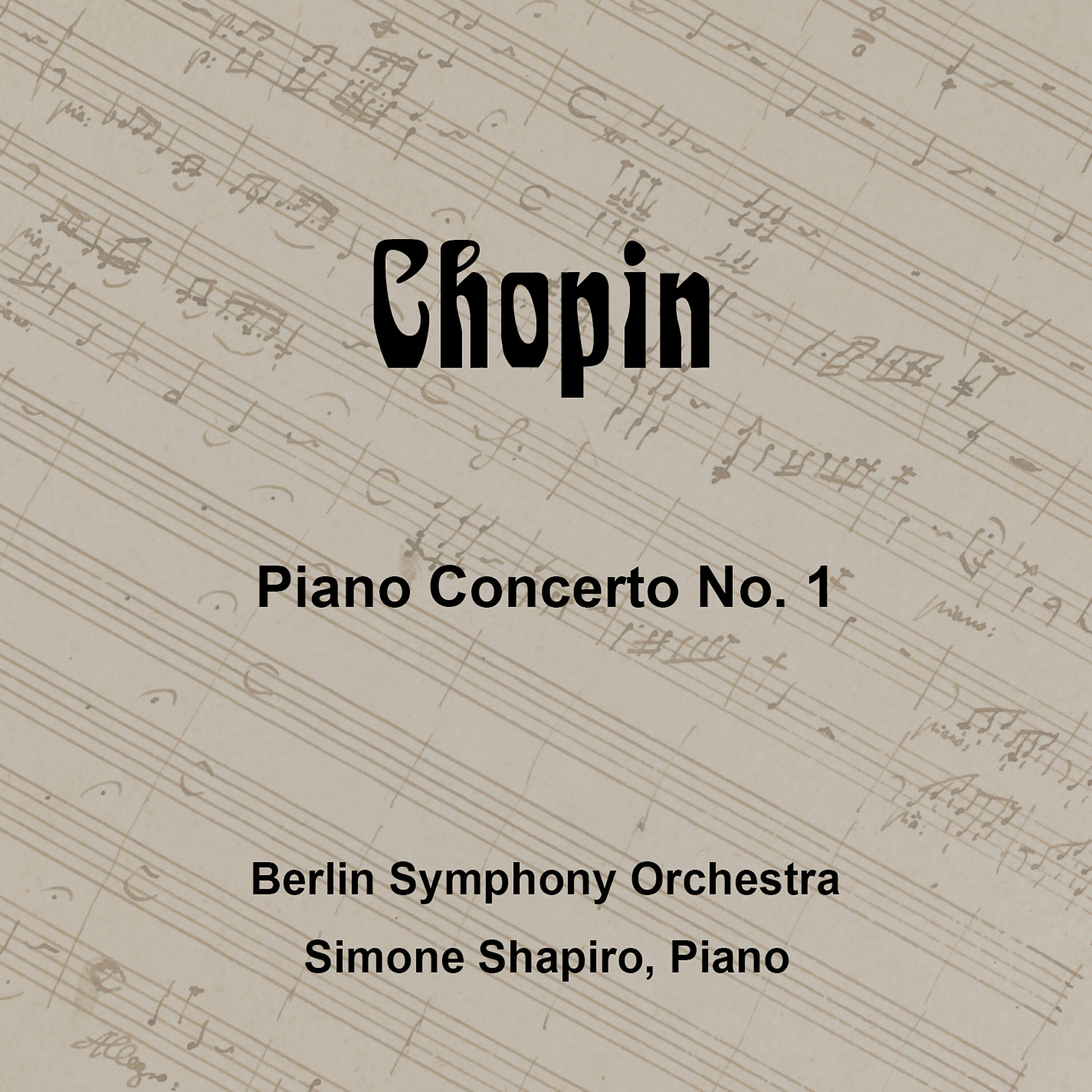 Релиз Chopin: Piano Concerto No. 1 in E Minor, Op. 11
