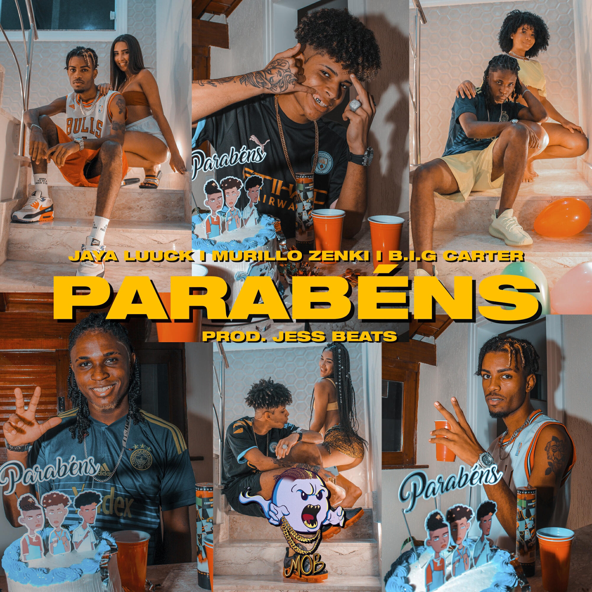 Релиз Parabéns