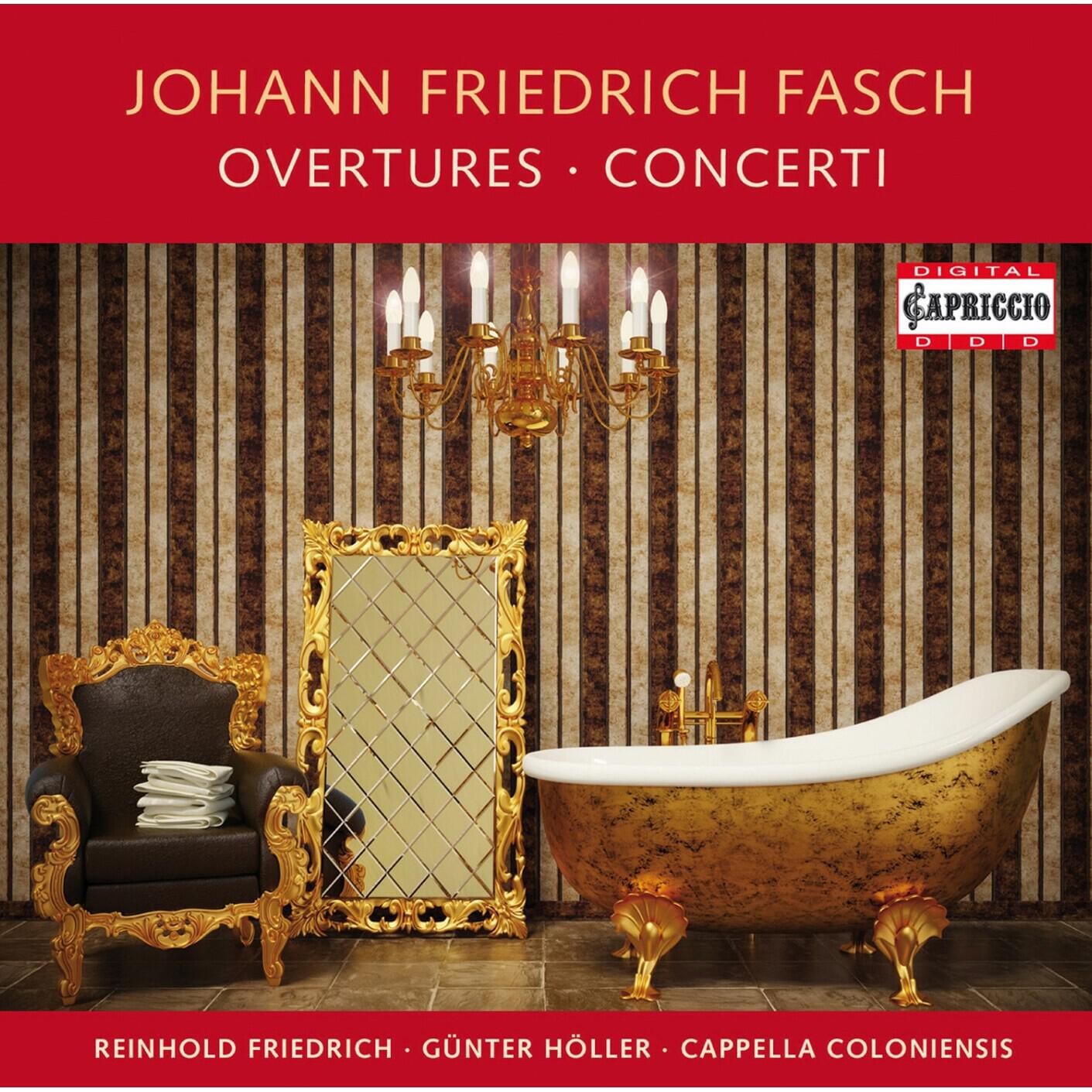 Релиз Fasch: Ouvertures - Concerti