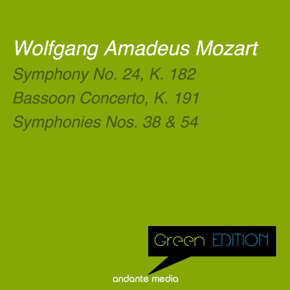 Релиз Green Edition - Mozart: Symphonies Nos. 24, 38, 54 & Bassoon Concerto, K. 191