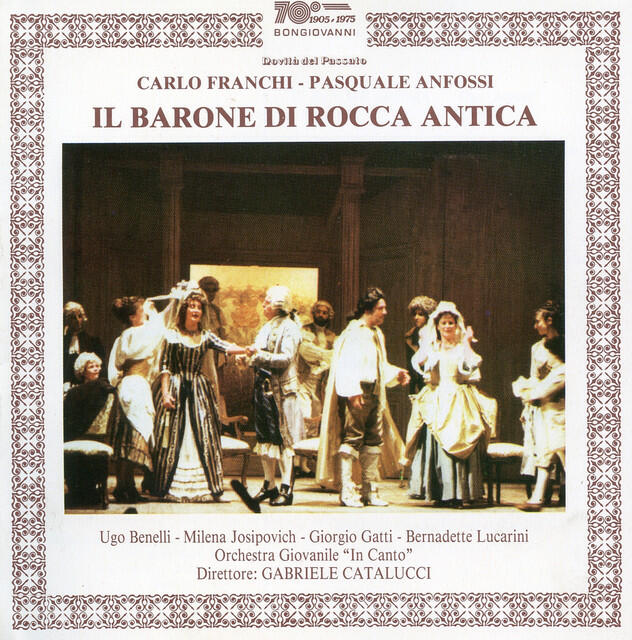 Релиз Anfossi: Il barone di Rocca Antica (Live)